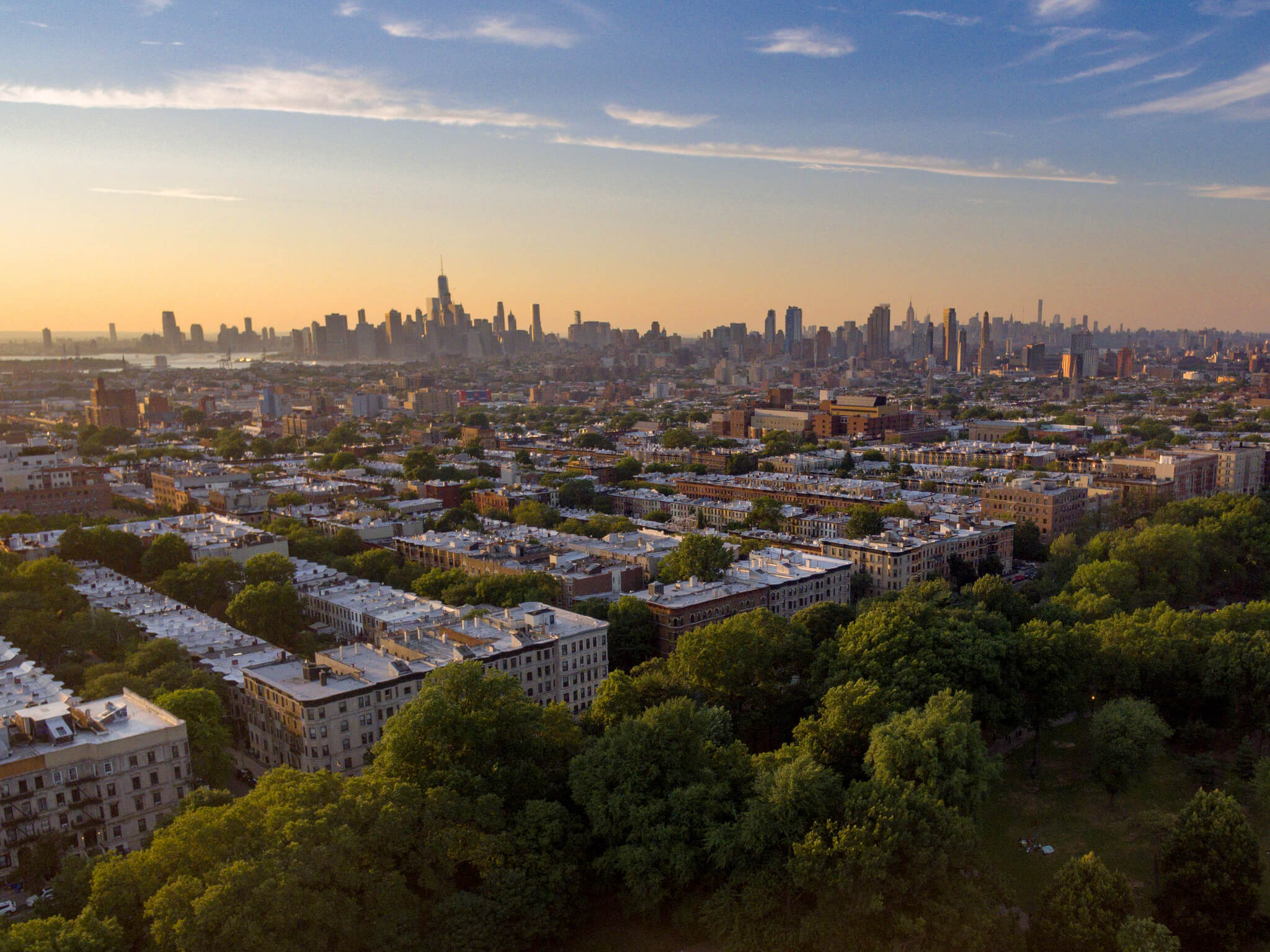 Park Slope Brooklyn Sunset Summer 2016