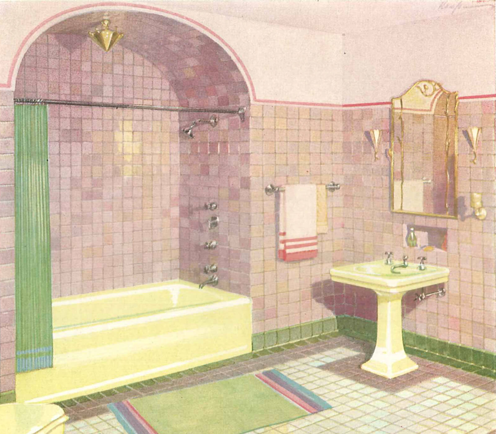 historic bathroom history modern american brooklyn