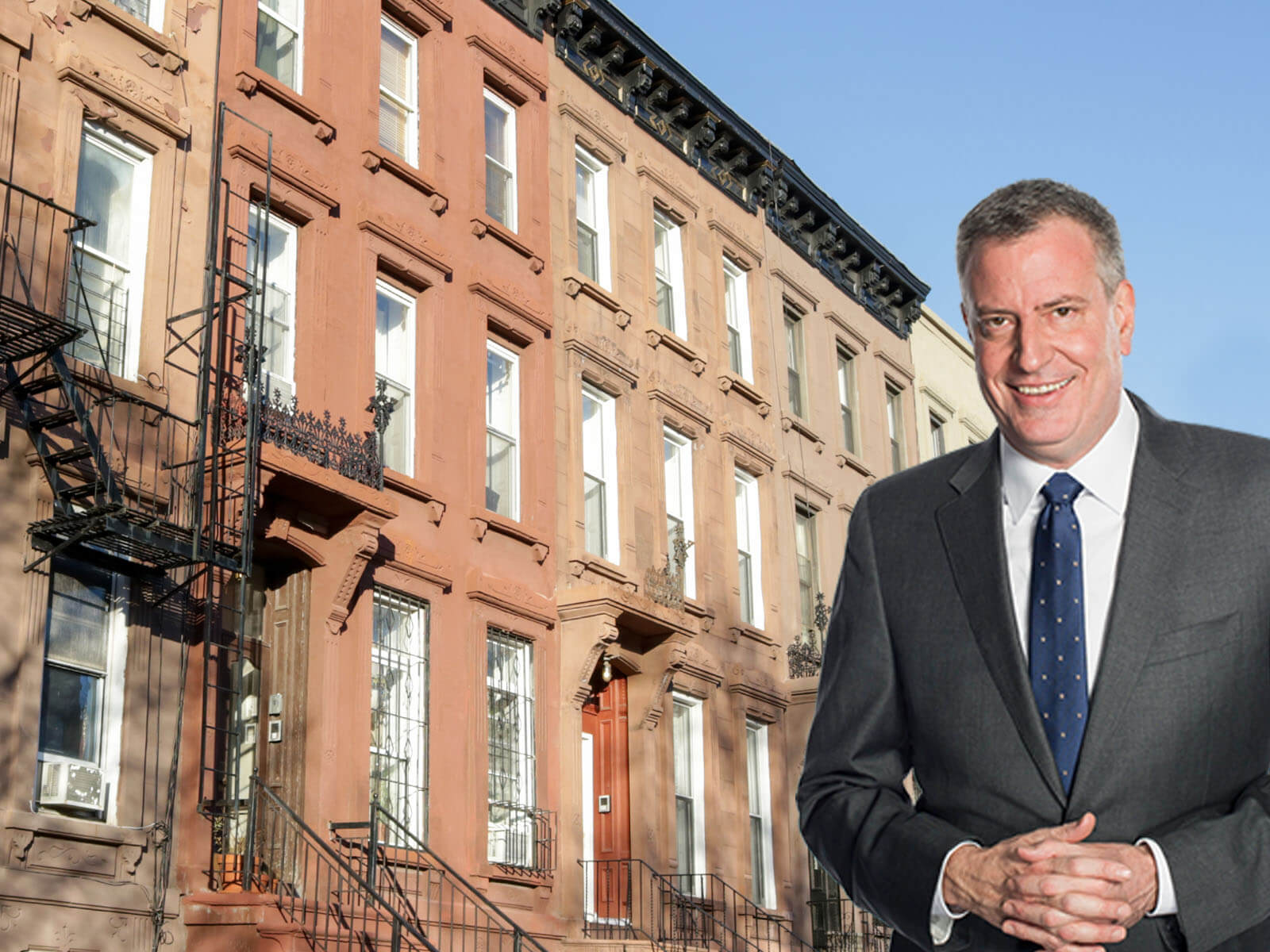 nyc mayor de blasio bed stuy town hall