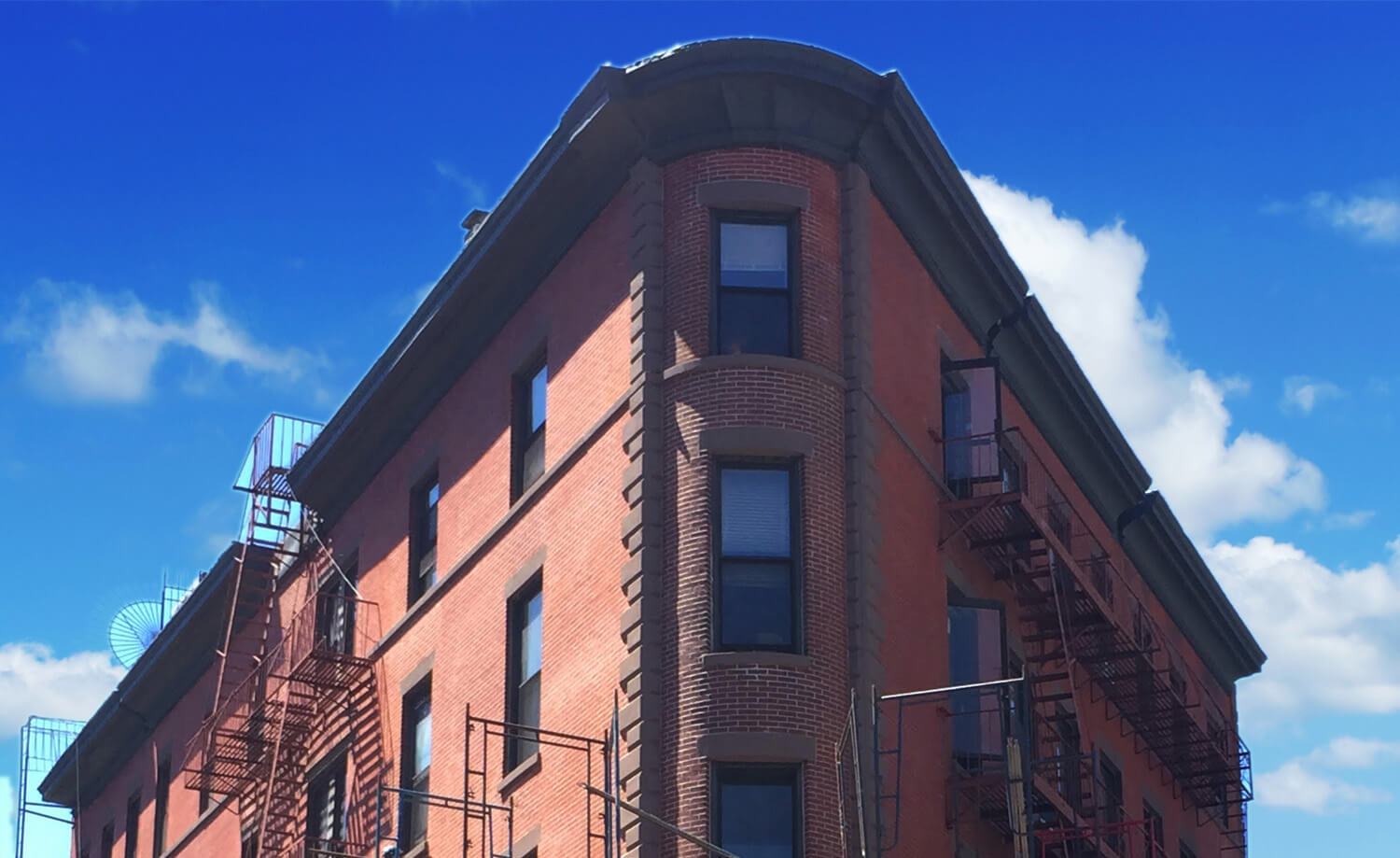restore a brick house facade brooklyn front