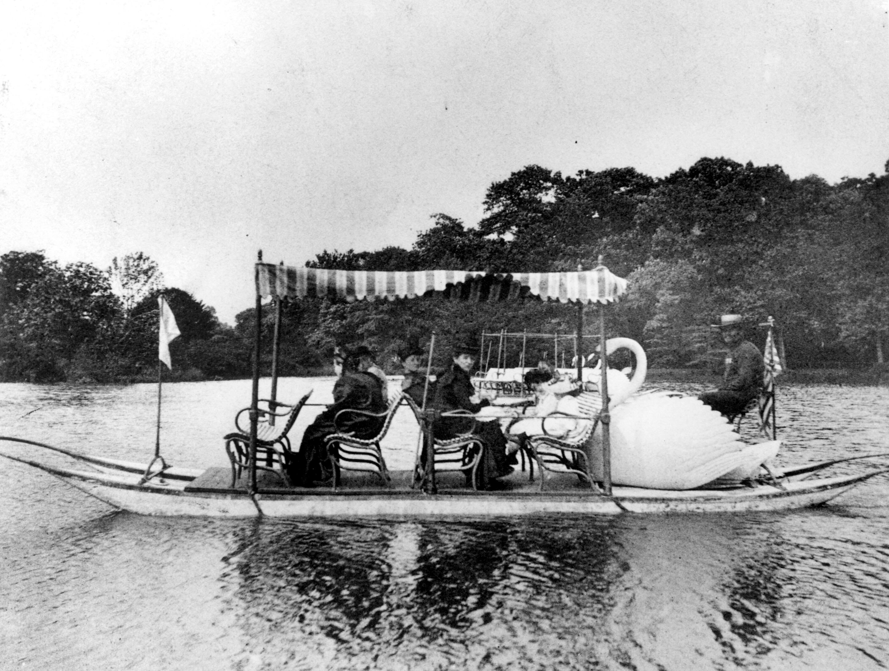 brooklyn history prospect park swan boats lake