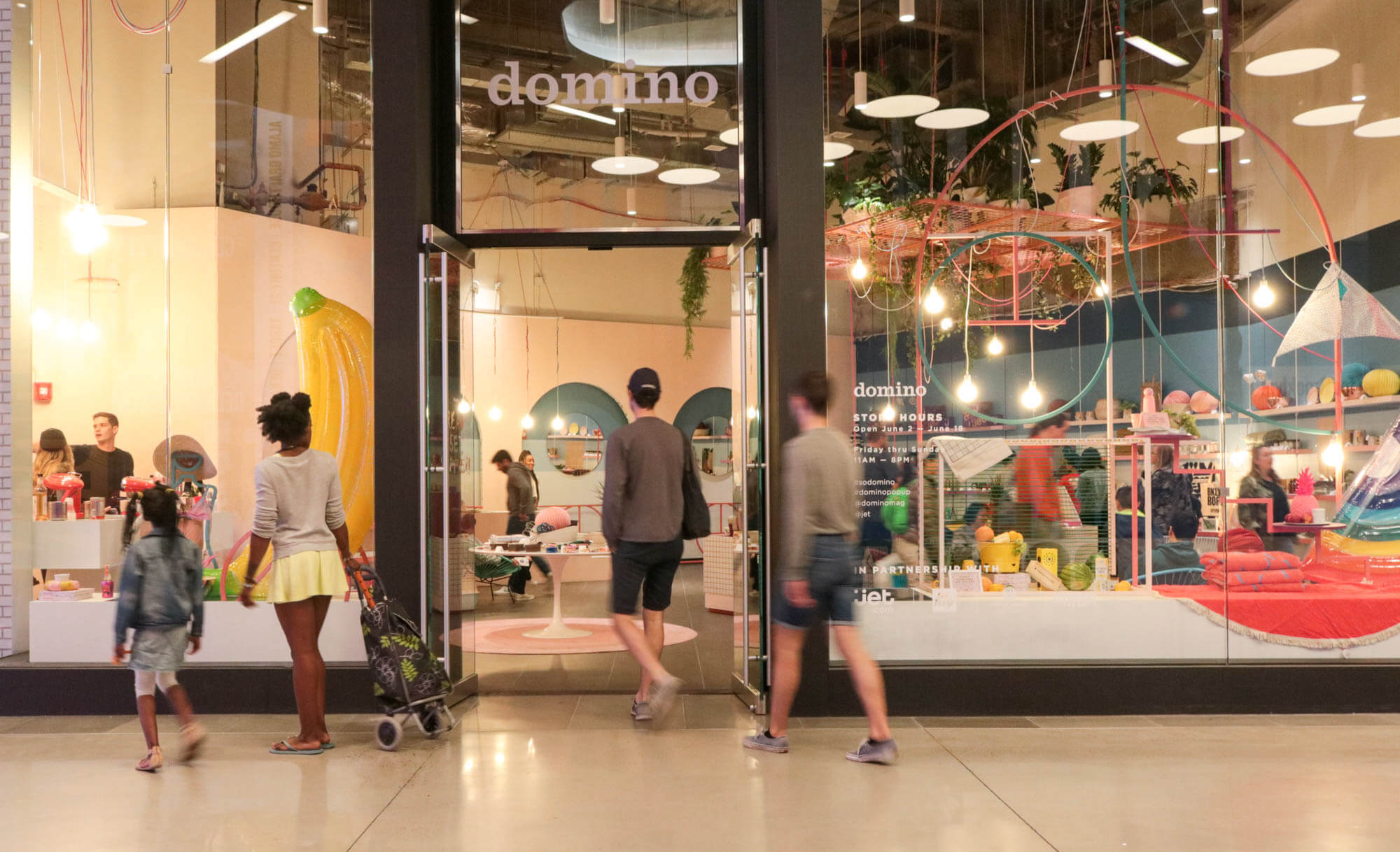 Brooklyn Design: Domino Summer Pop-Up Opens at City Point