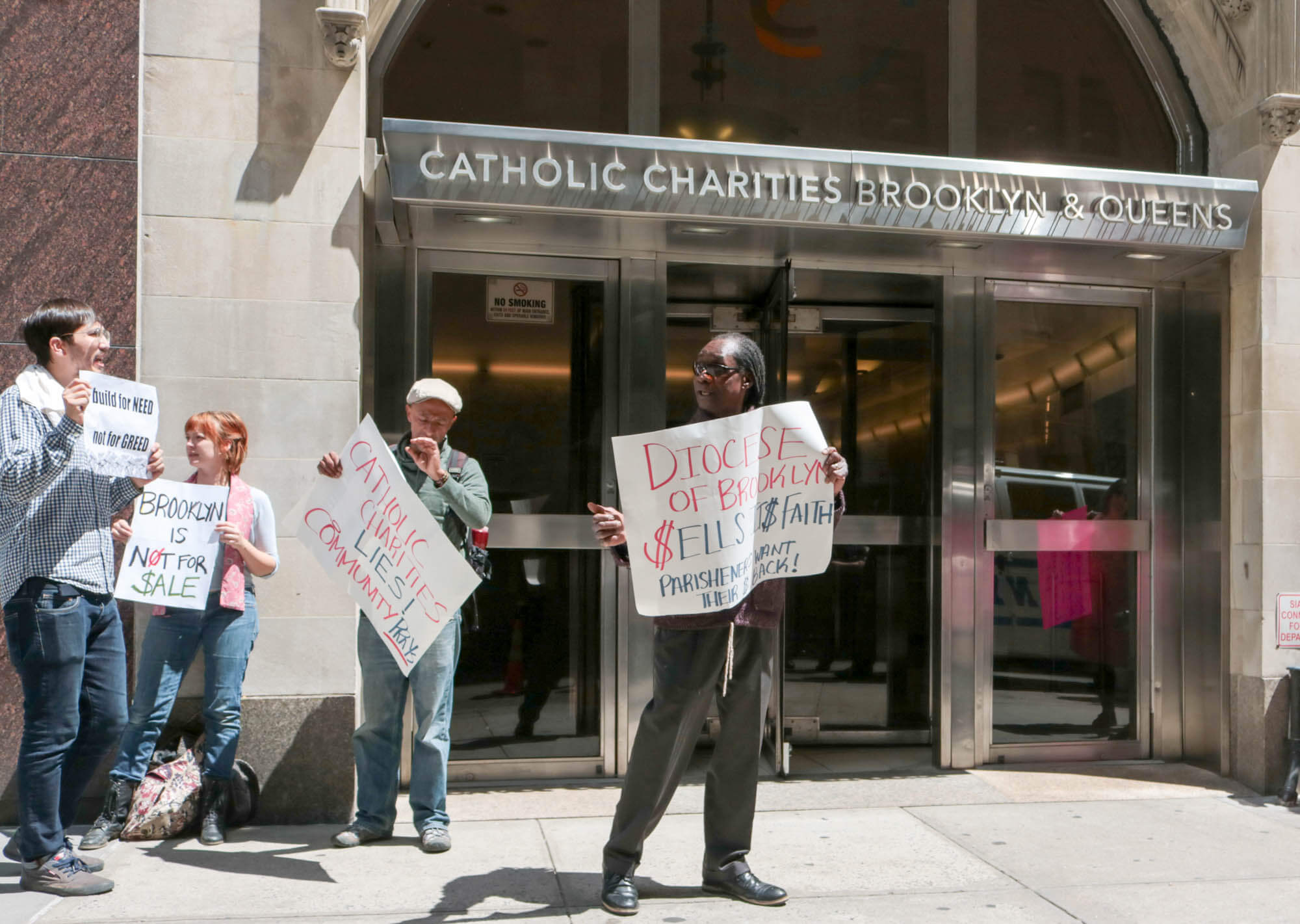 our lady of loreto protest catholic charities
