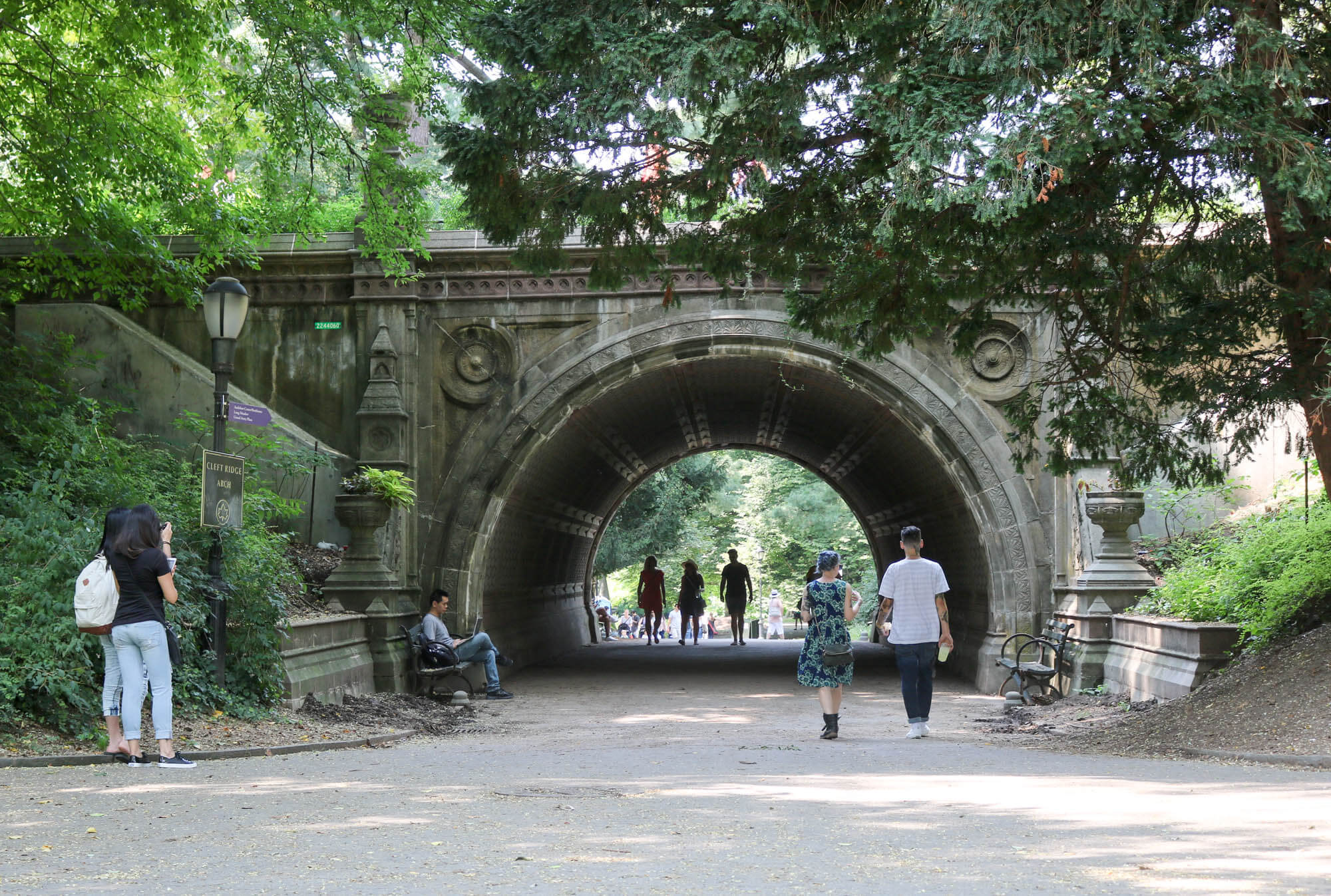 prospect park history cleft ridge span bridge omsted vaux