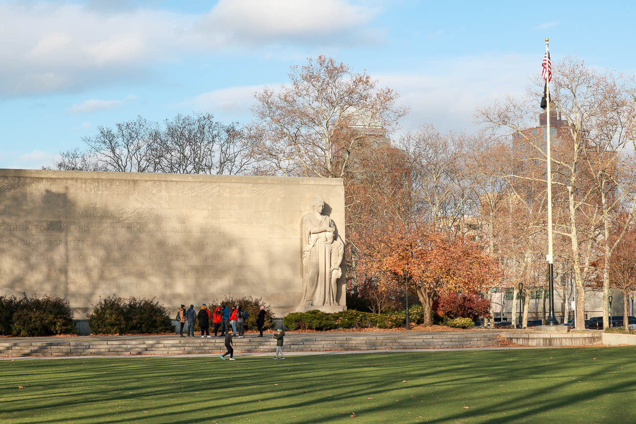 cadman plaza war memorial downtown brooklyn