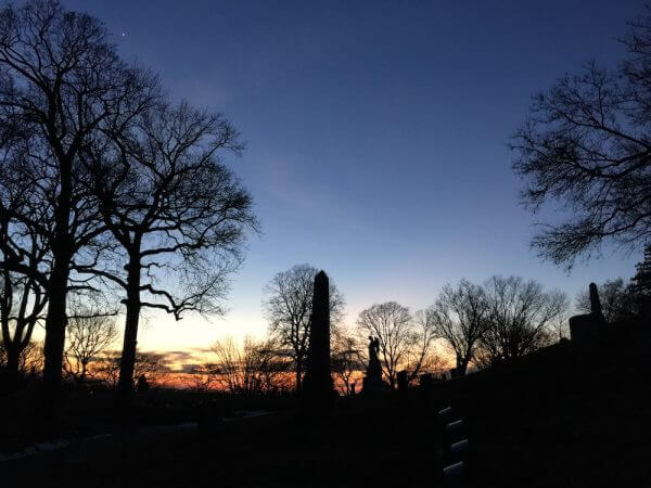 green wood cemetery solstice tour