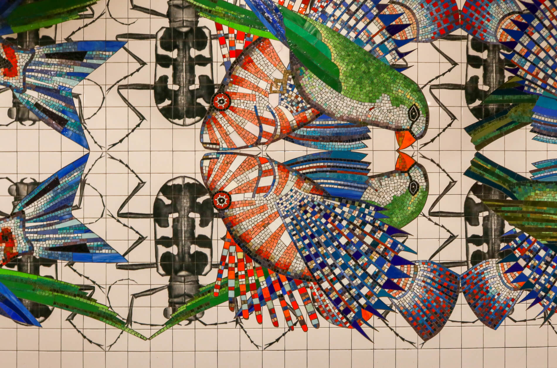 jay street metro tech subway transit art ben snead