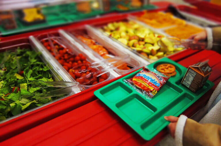 public school cafeteria report