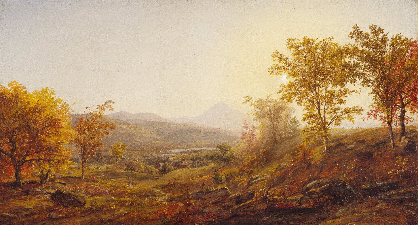 hudson river school artist studio jasper cropsey brooklyn museum