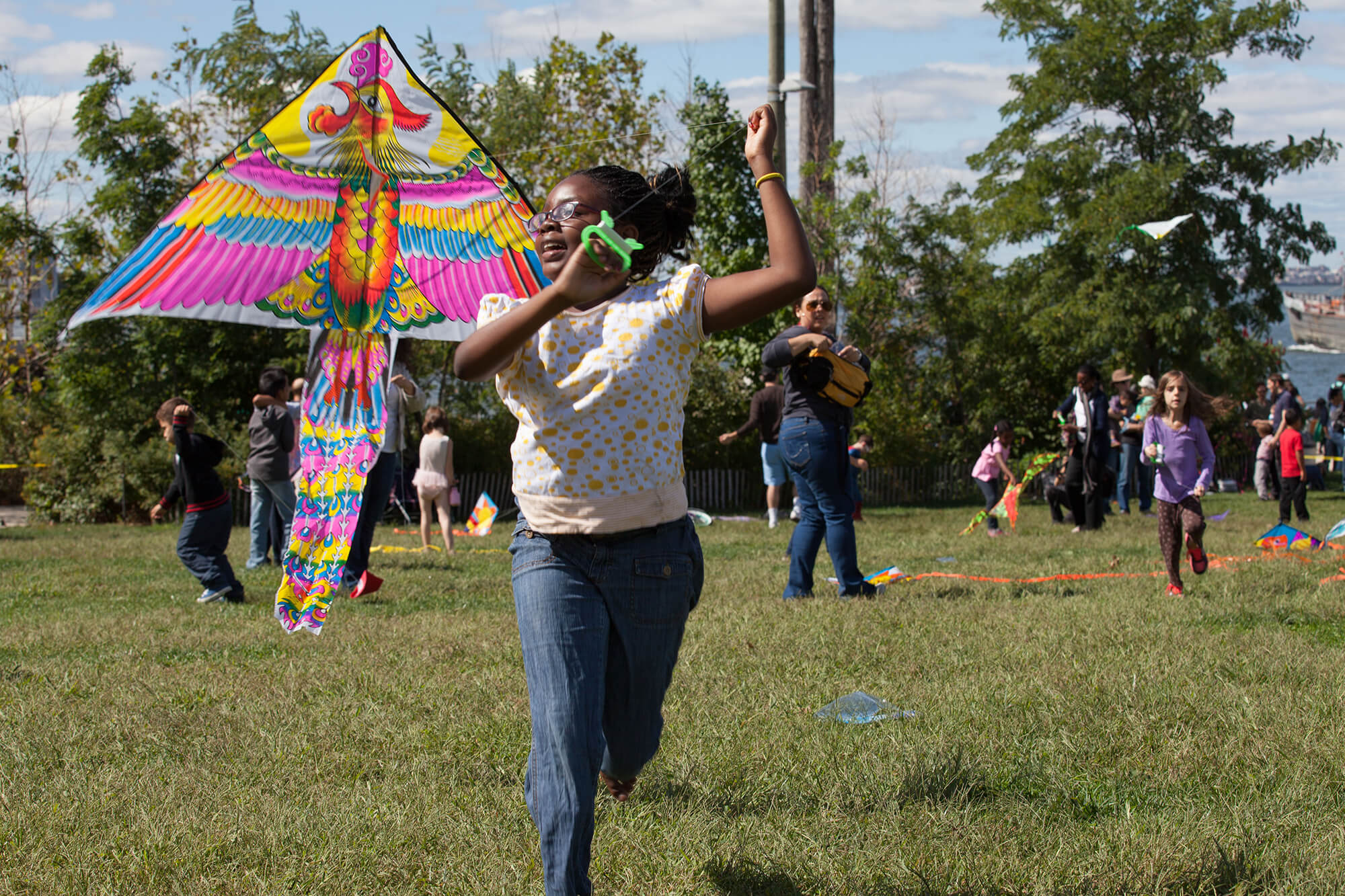 brooklyn bridge park kite festival