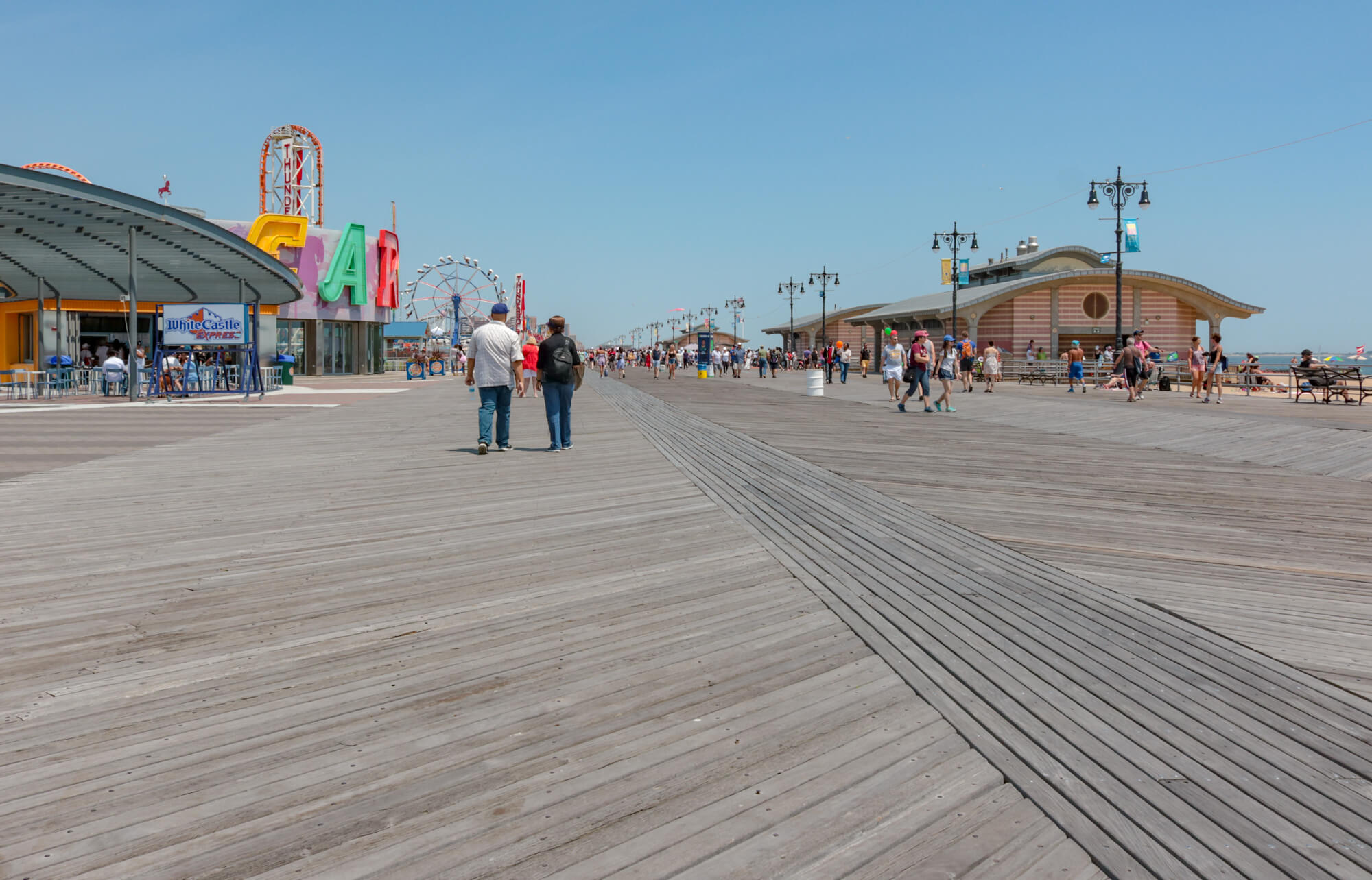 coney island boardwalk