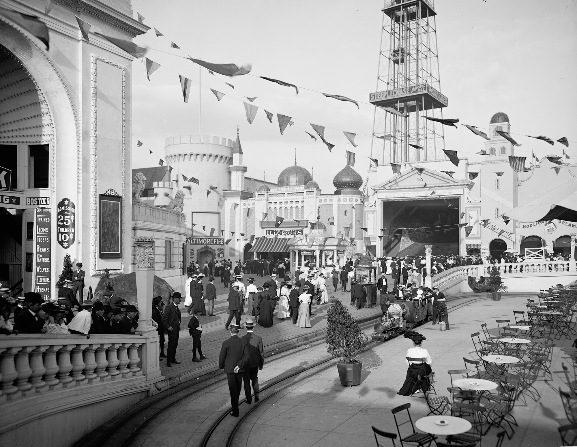 coney island historic photos library of congress