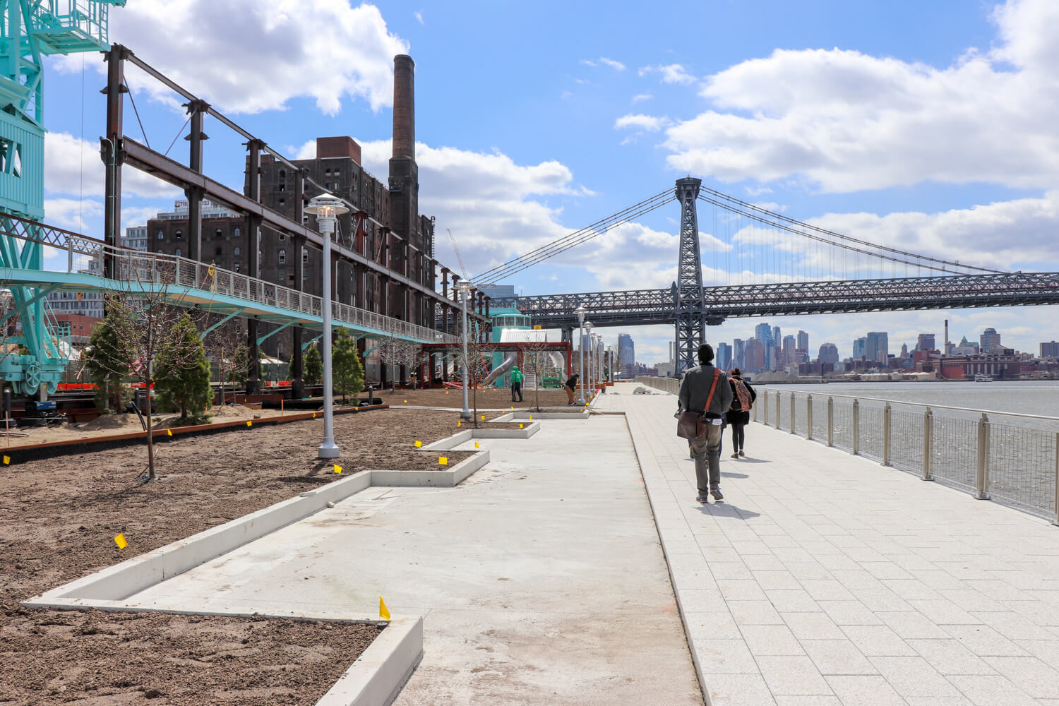 domino sugar factory williamsburg park