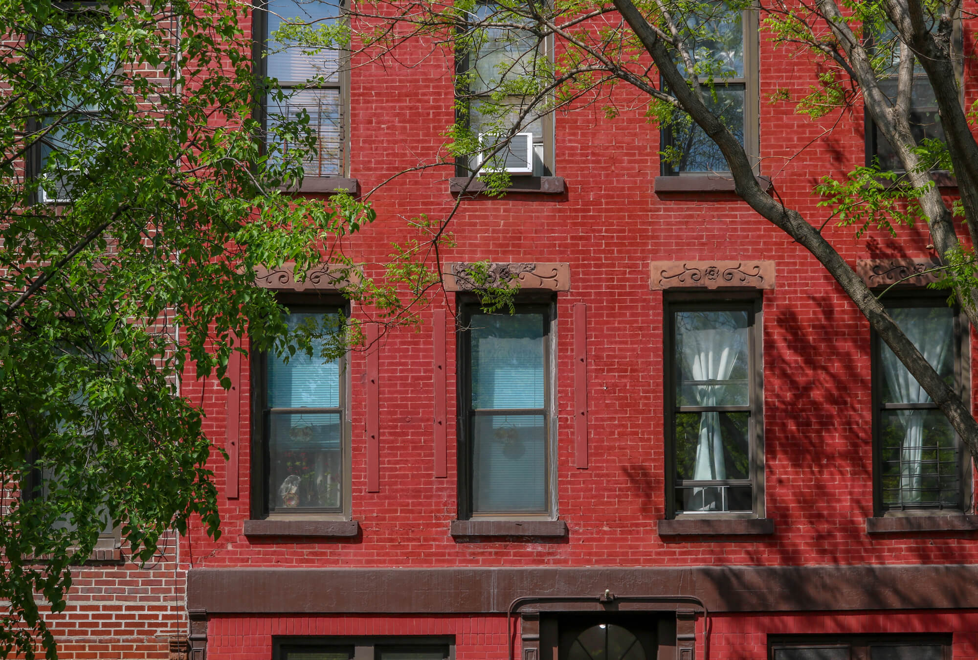 park slope brick building