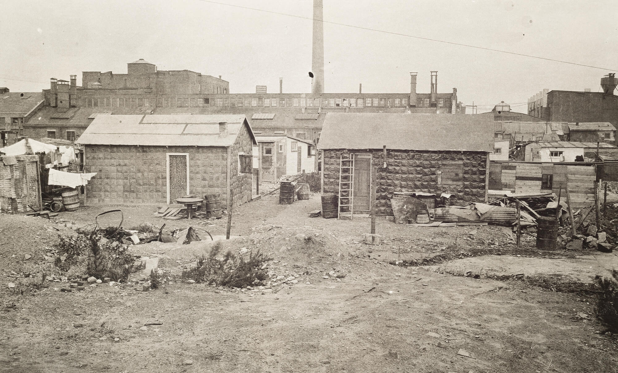 red hook history hooverville tin city