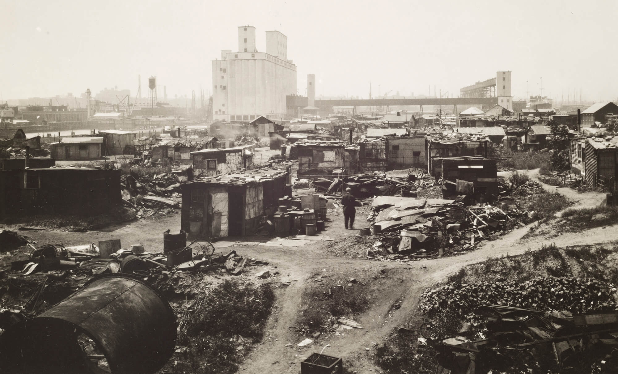 red hook history hooverville tin city