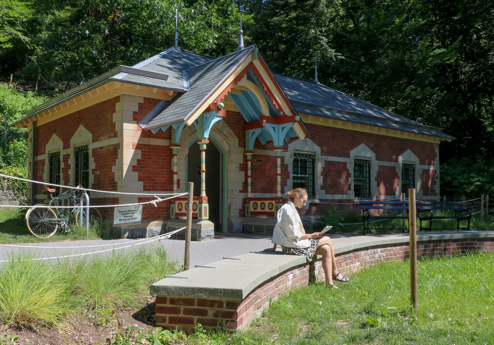 prospect park wellhouse seating area