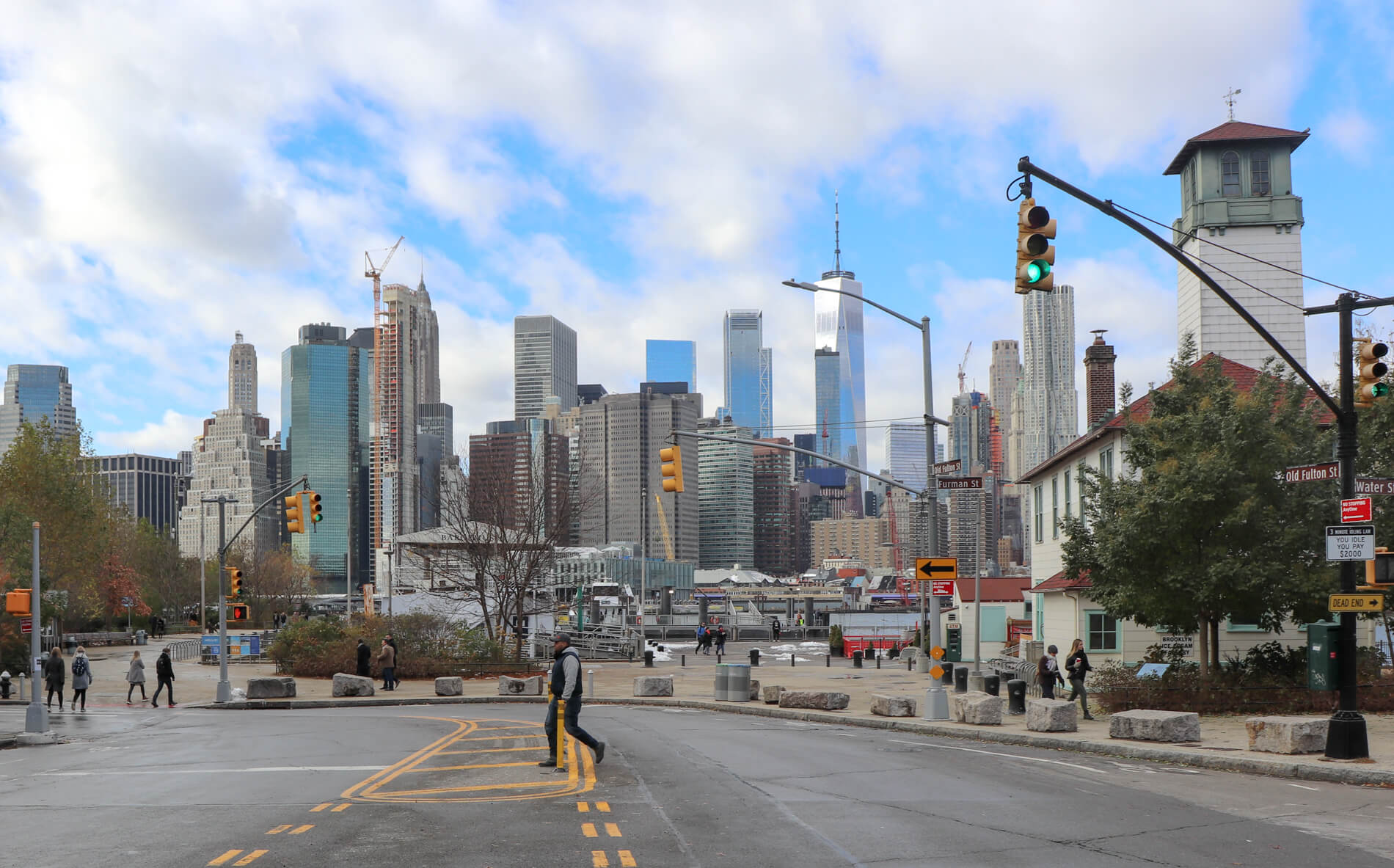 brooklyn links fulton ferry