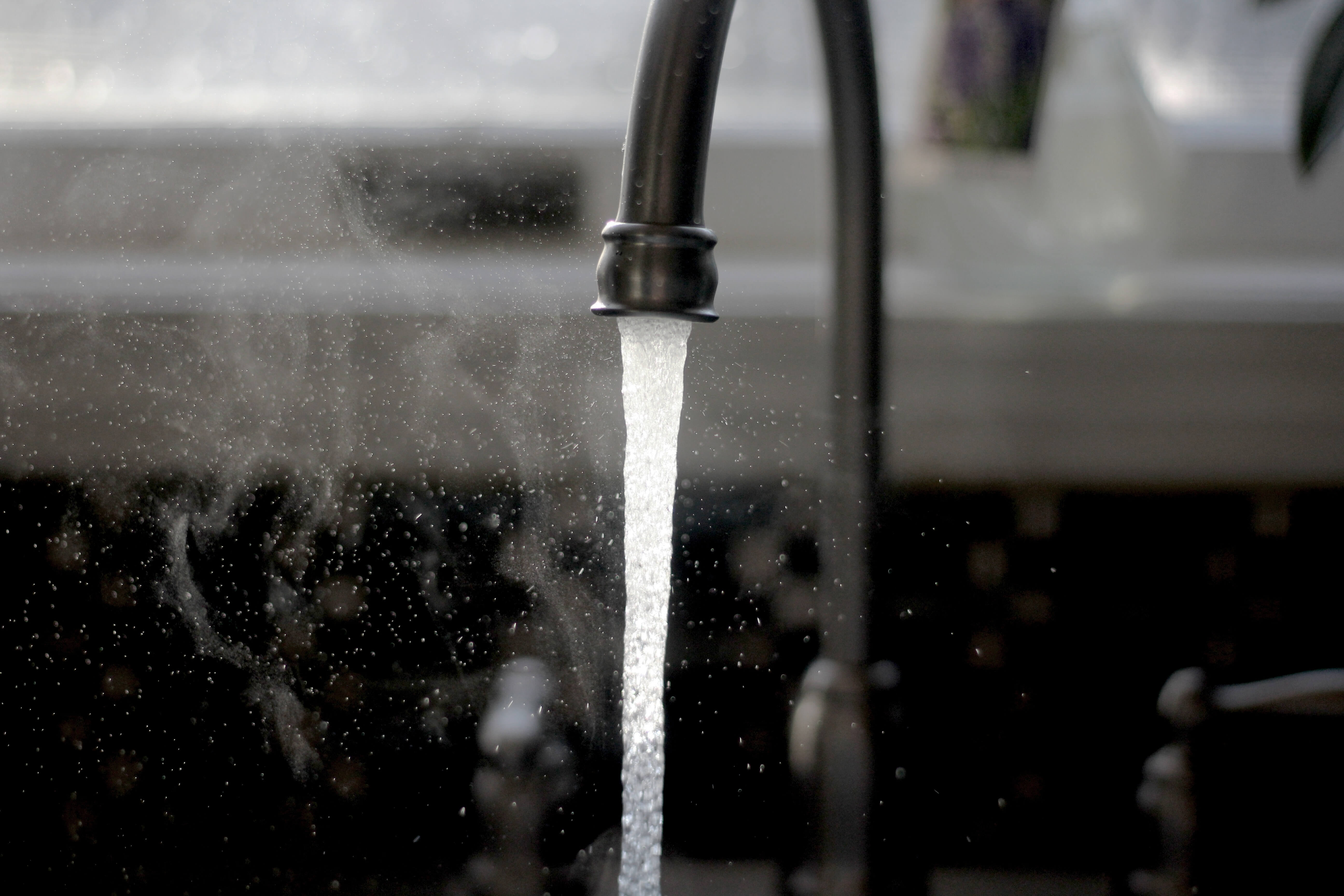 sediment in faucet