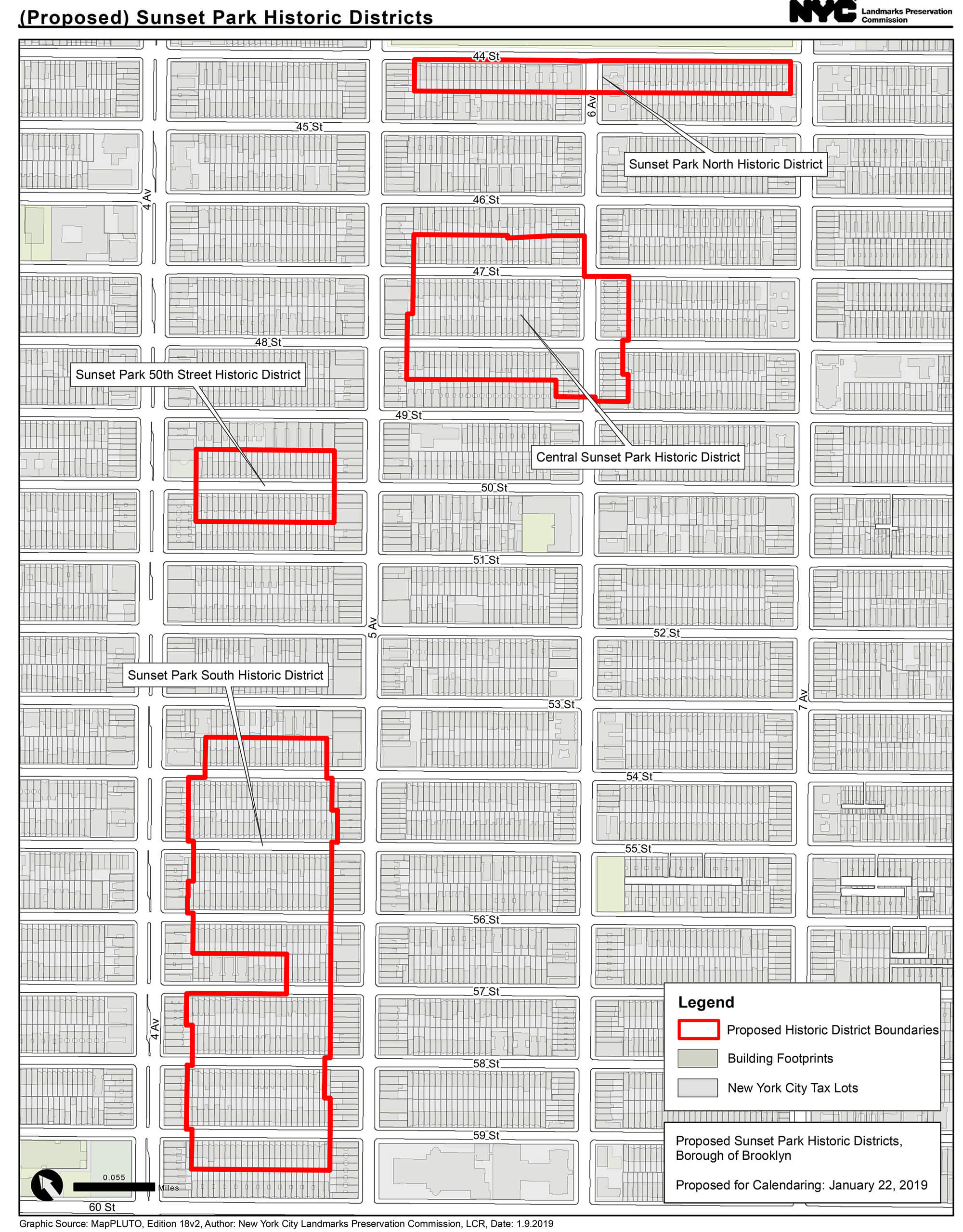 sunset park historic districts