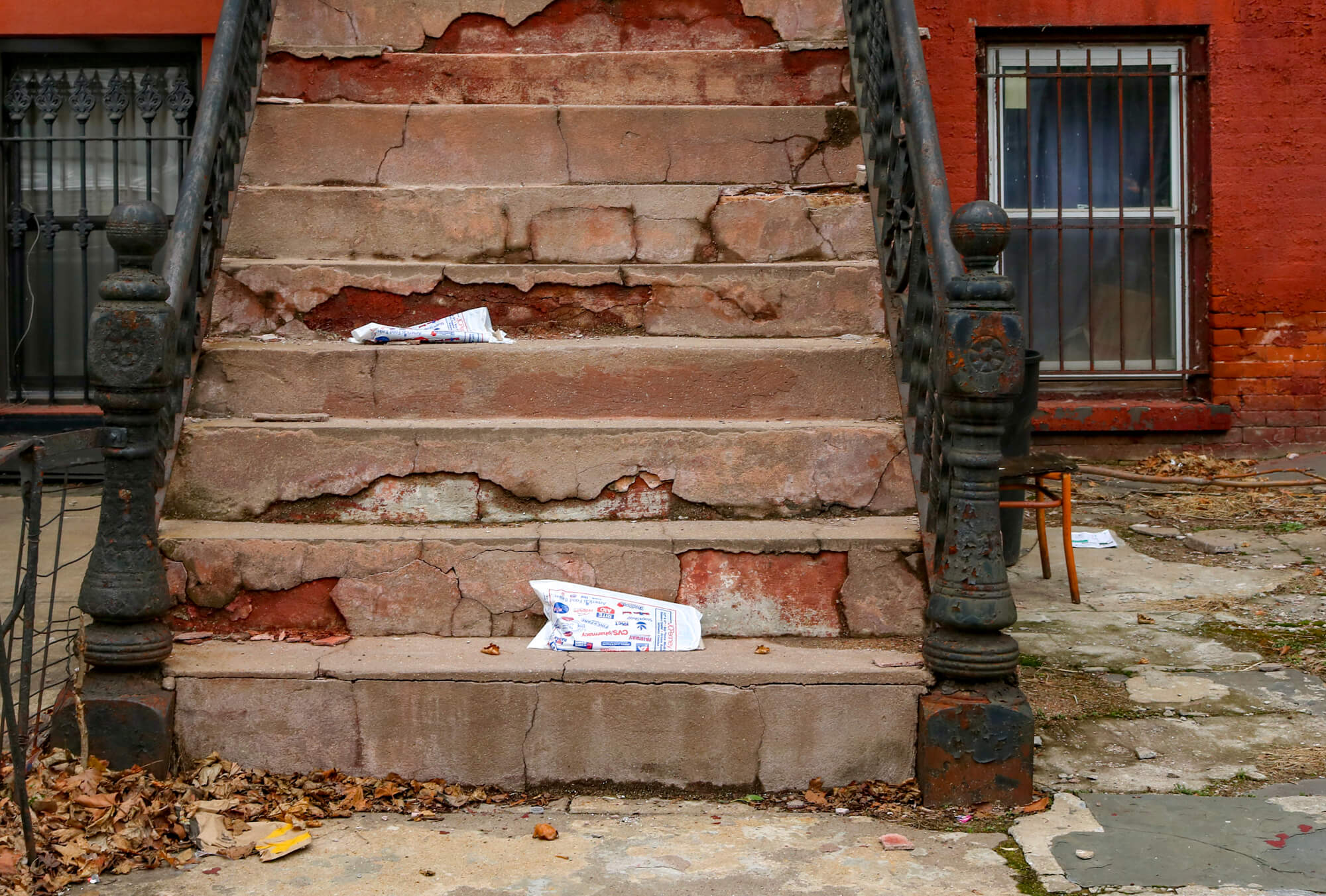 brownstone stoop