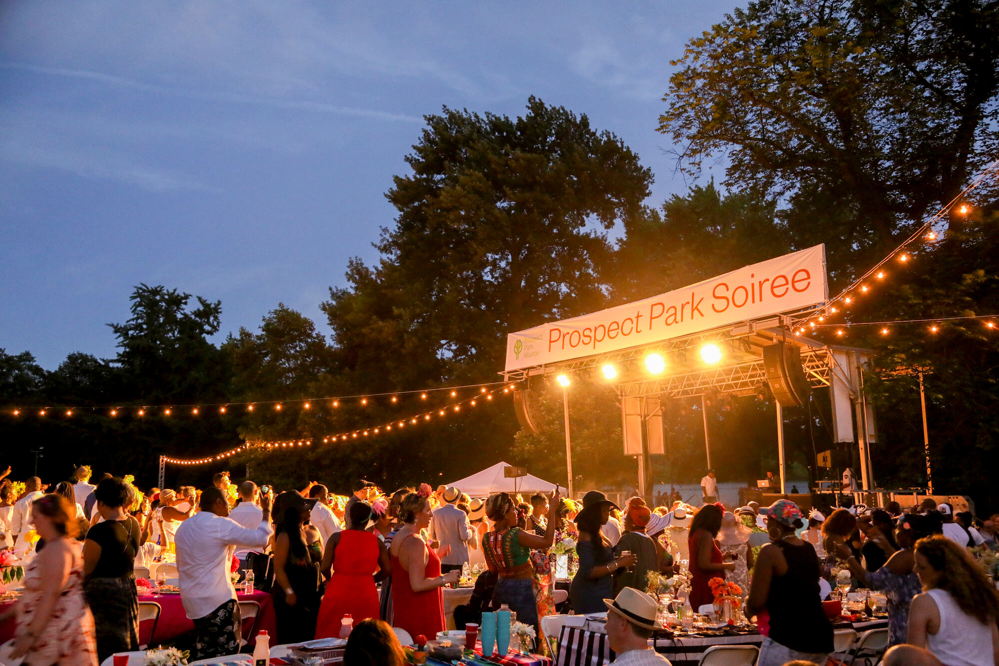 prospect park soiree - people dancing