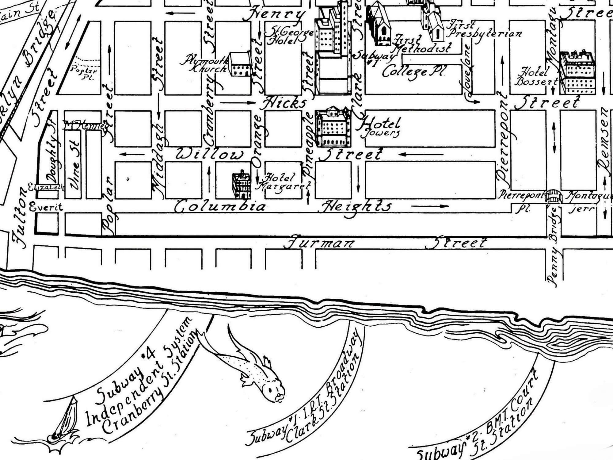 brooklyn heights map