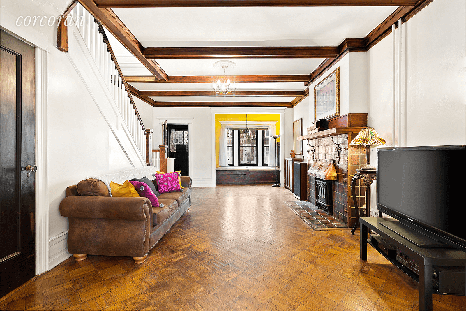 Artistic House In Crown Heights With Window Seat Sunroom