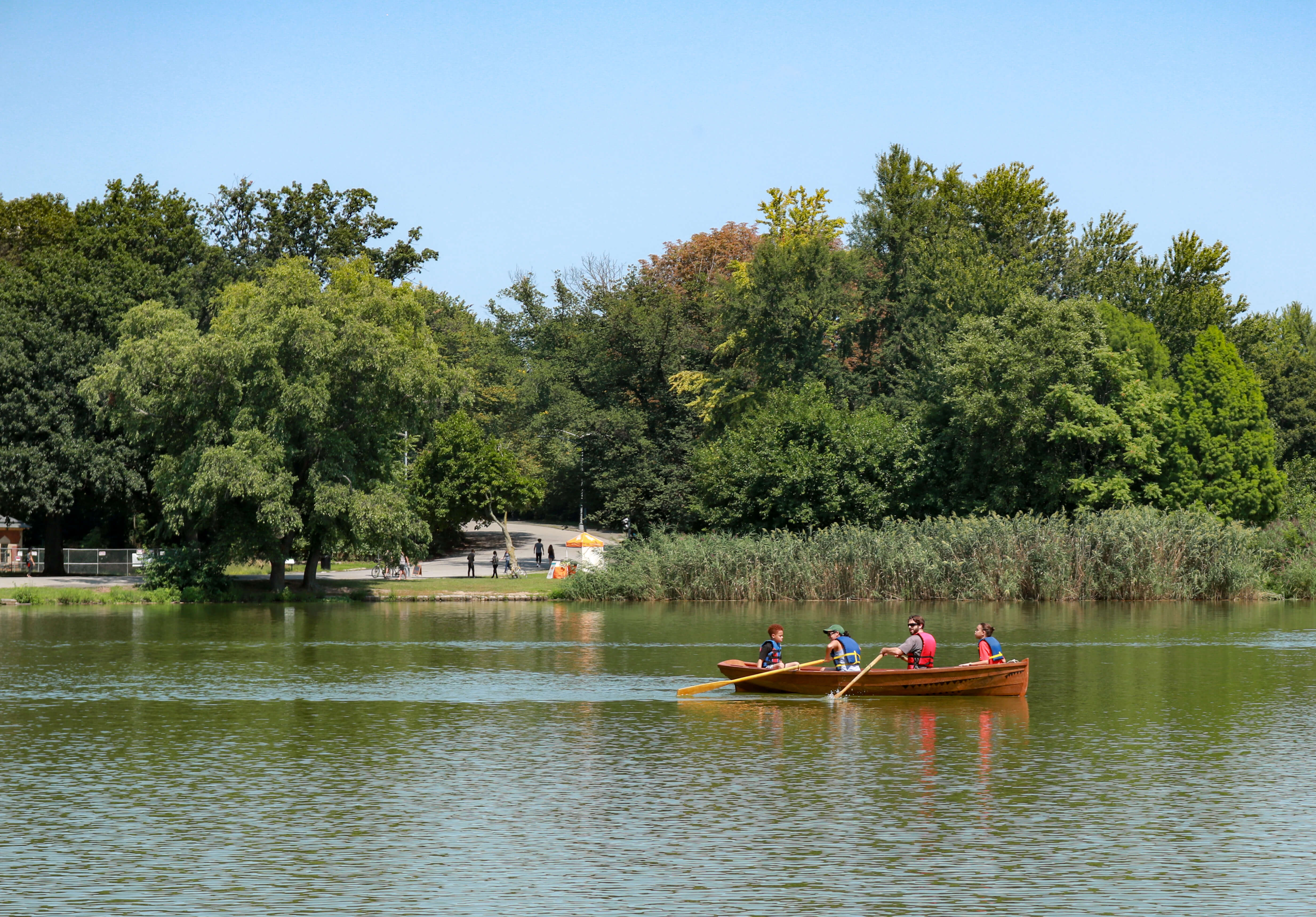 lake at Prospect Park