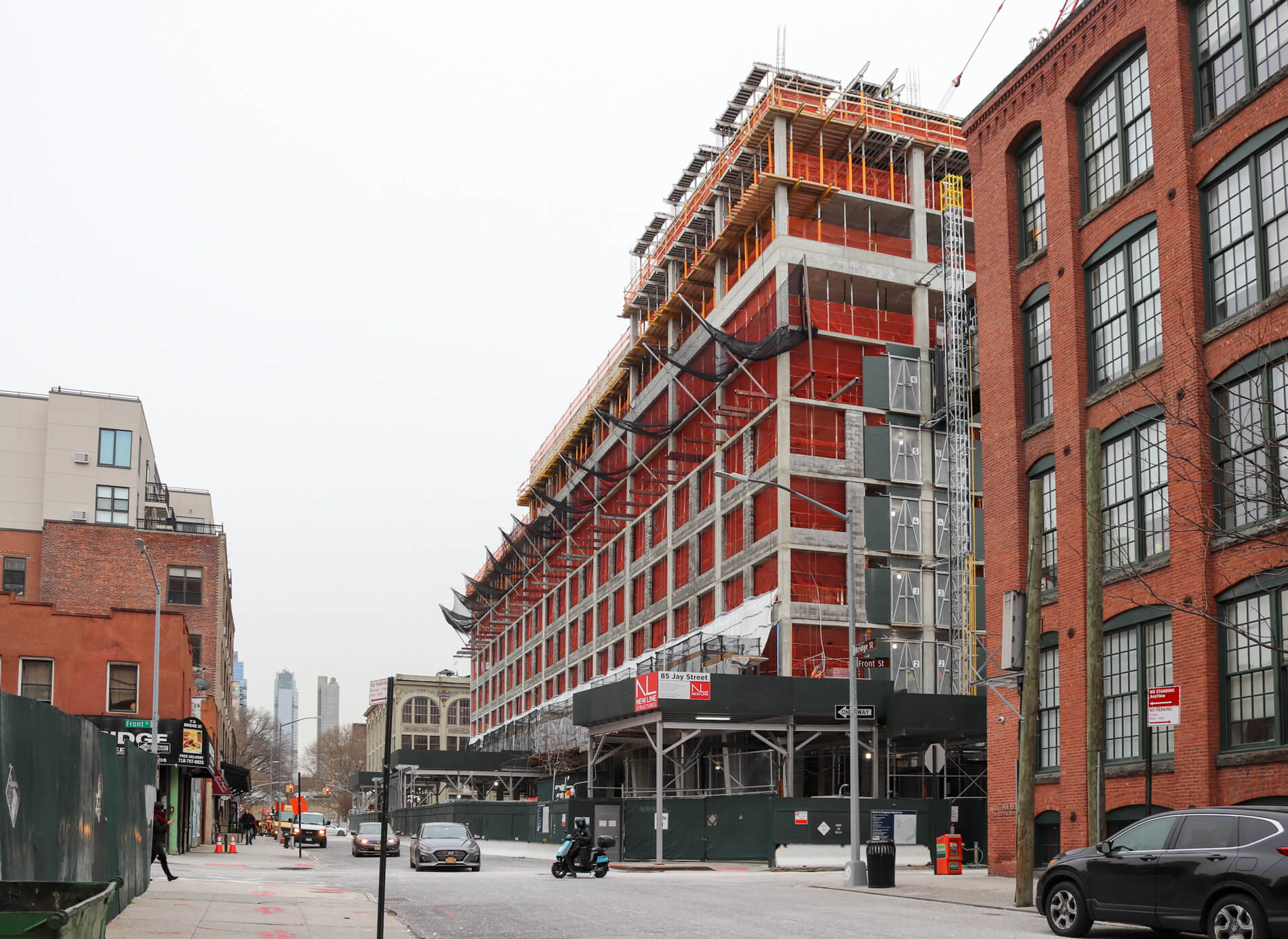 85 jay street under construction