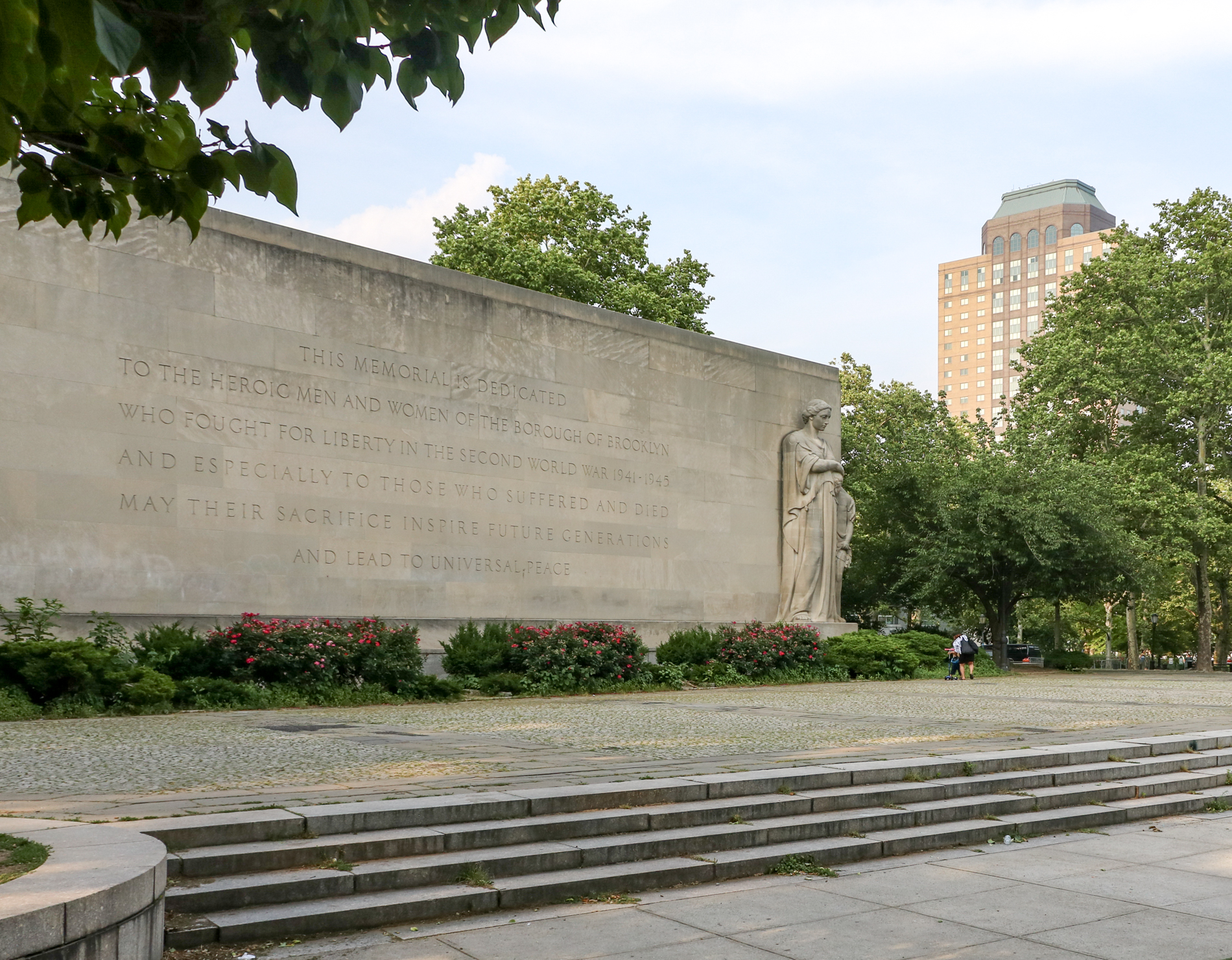 downtown brooklyn world war II memorial