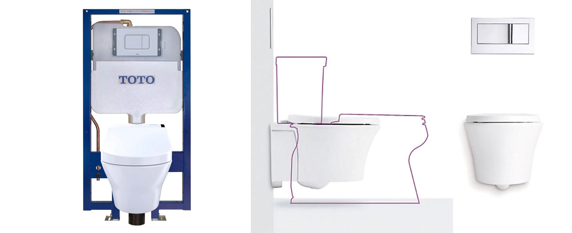 Toilets, Wall-Hung or Floor-Mounted