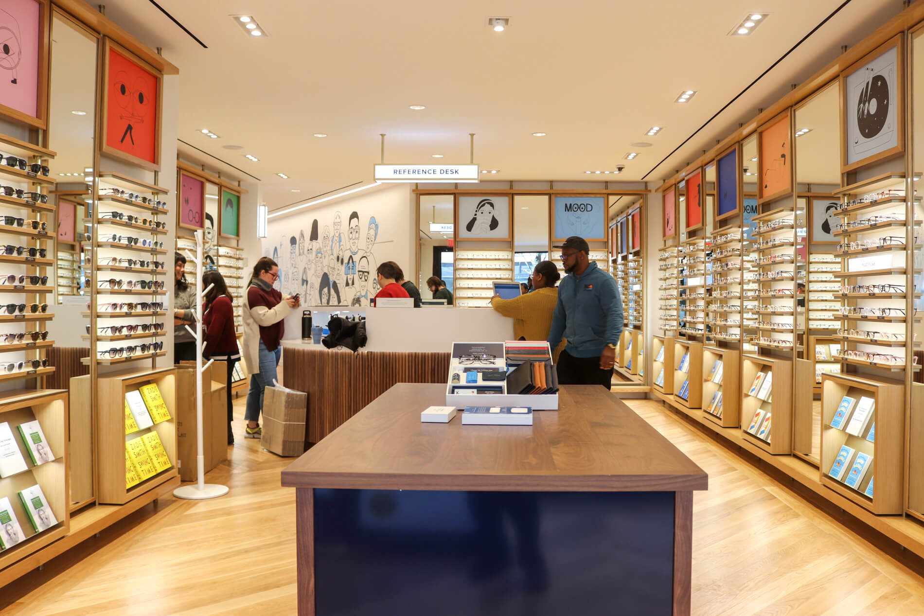 Take A Look Inside Warby Parker S Latest Store Opening January 25