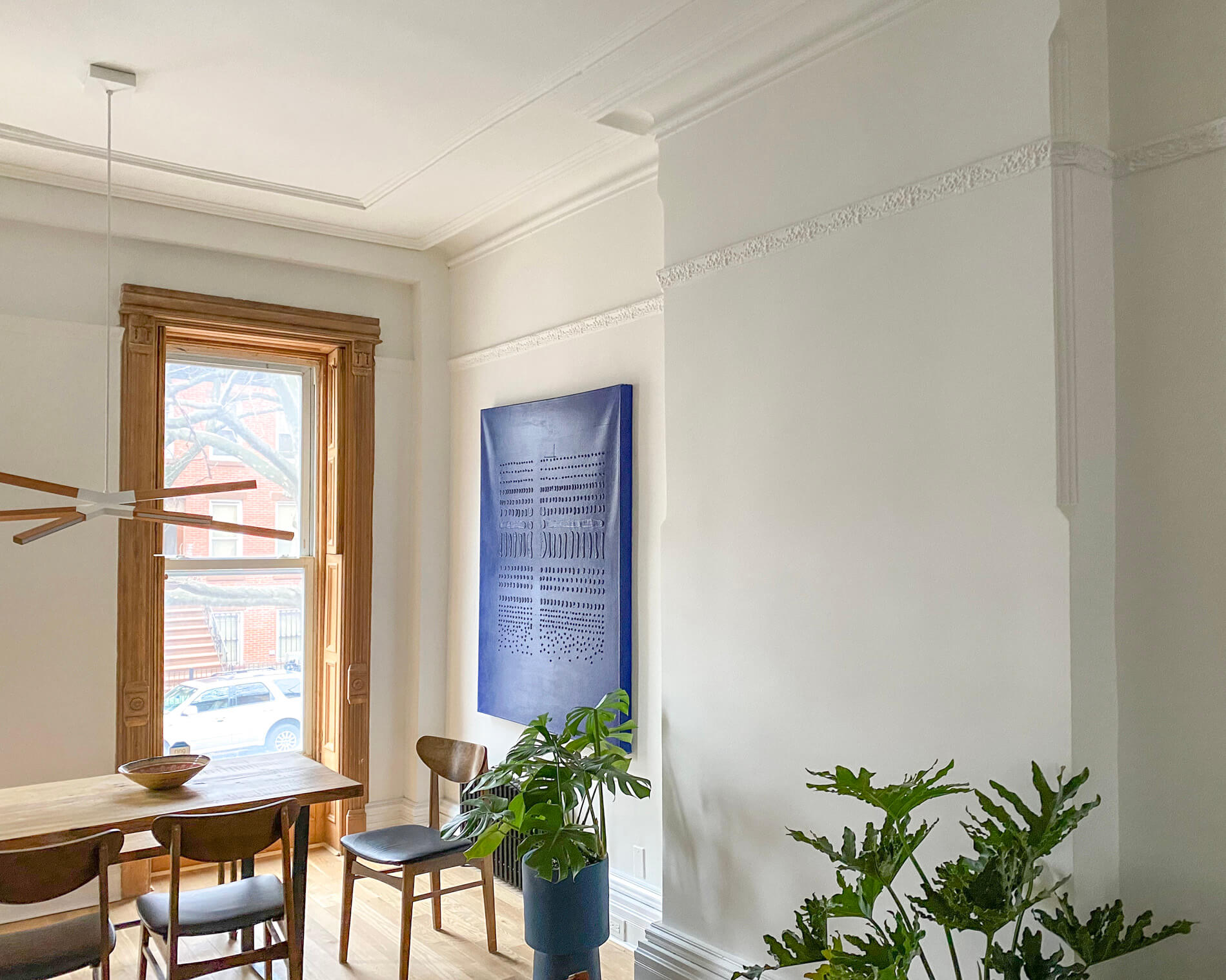 brownstone plaster walls