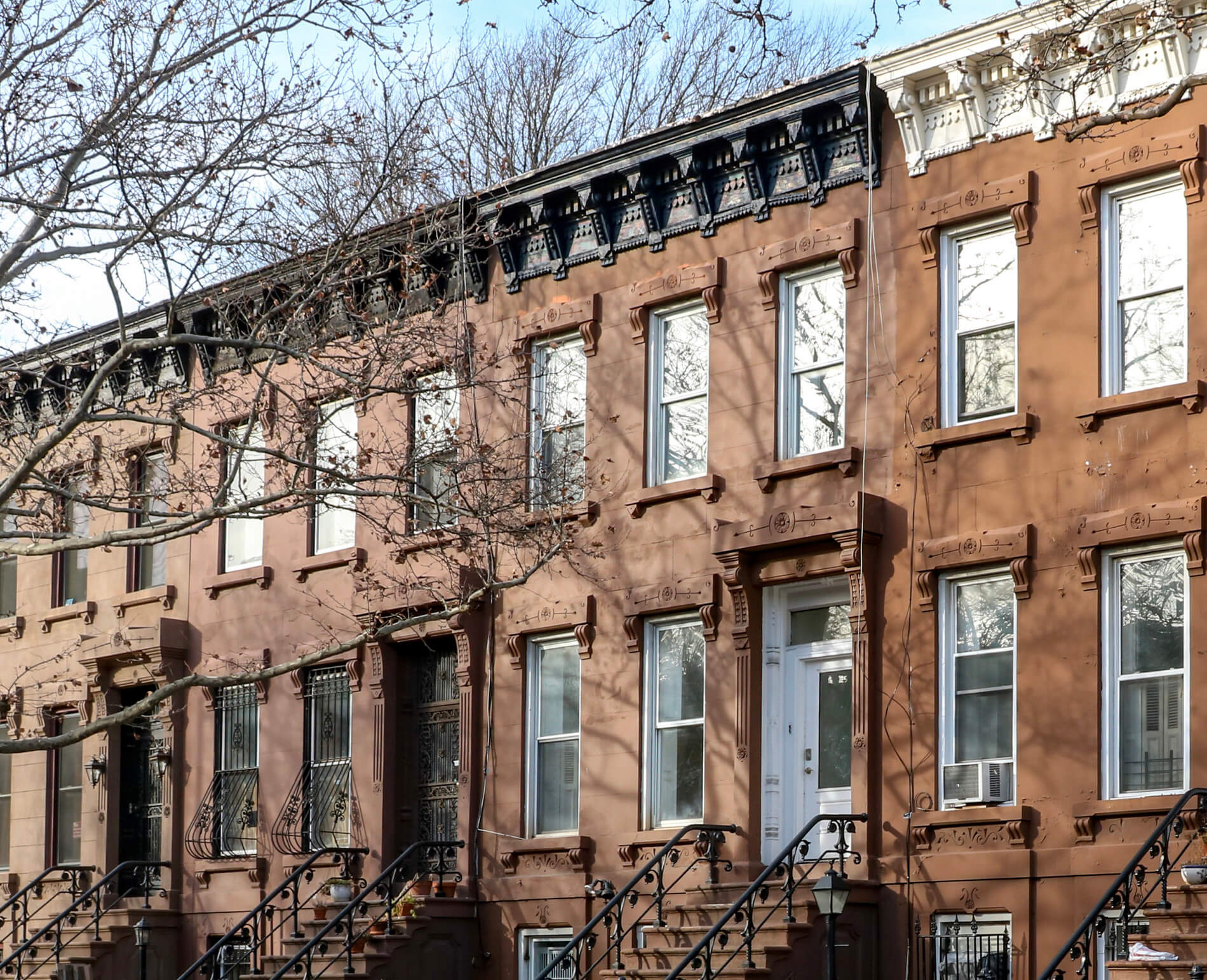 brownstone front door