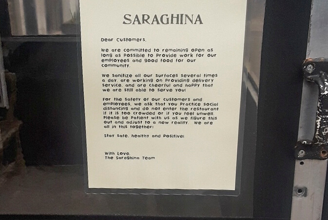 Brooklyn stays home as coronavirus spreads 2 saraghina
