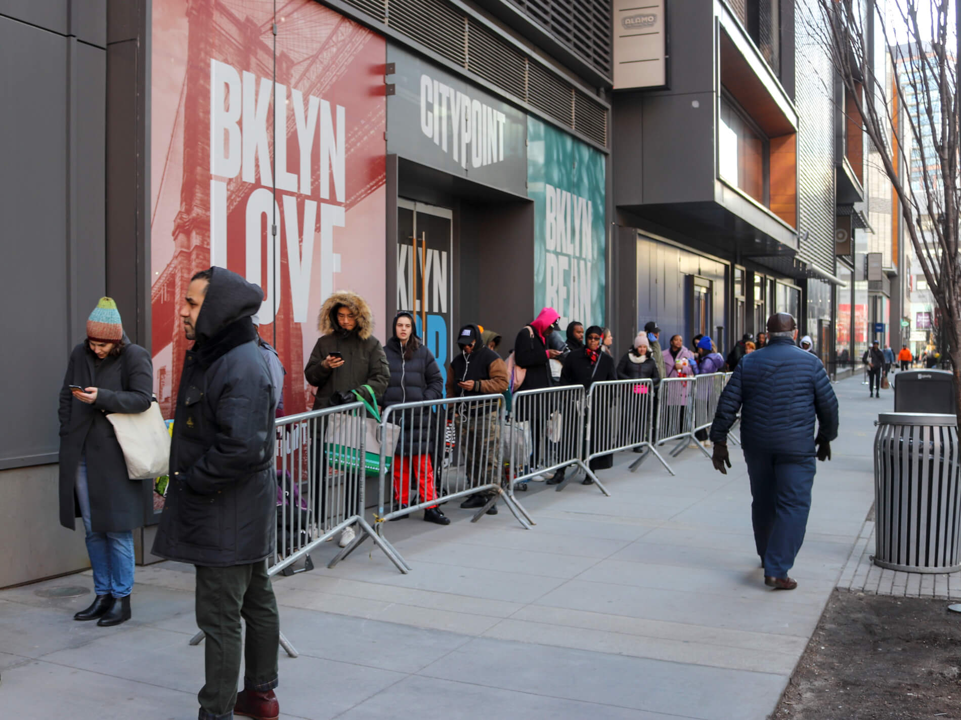 line at trader joes