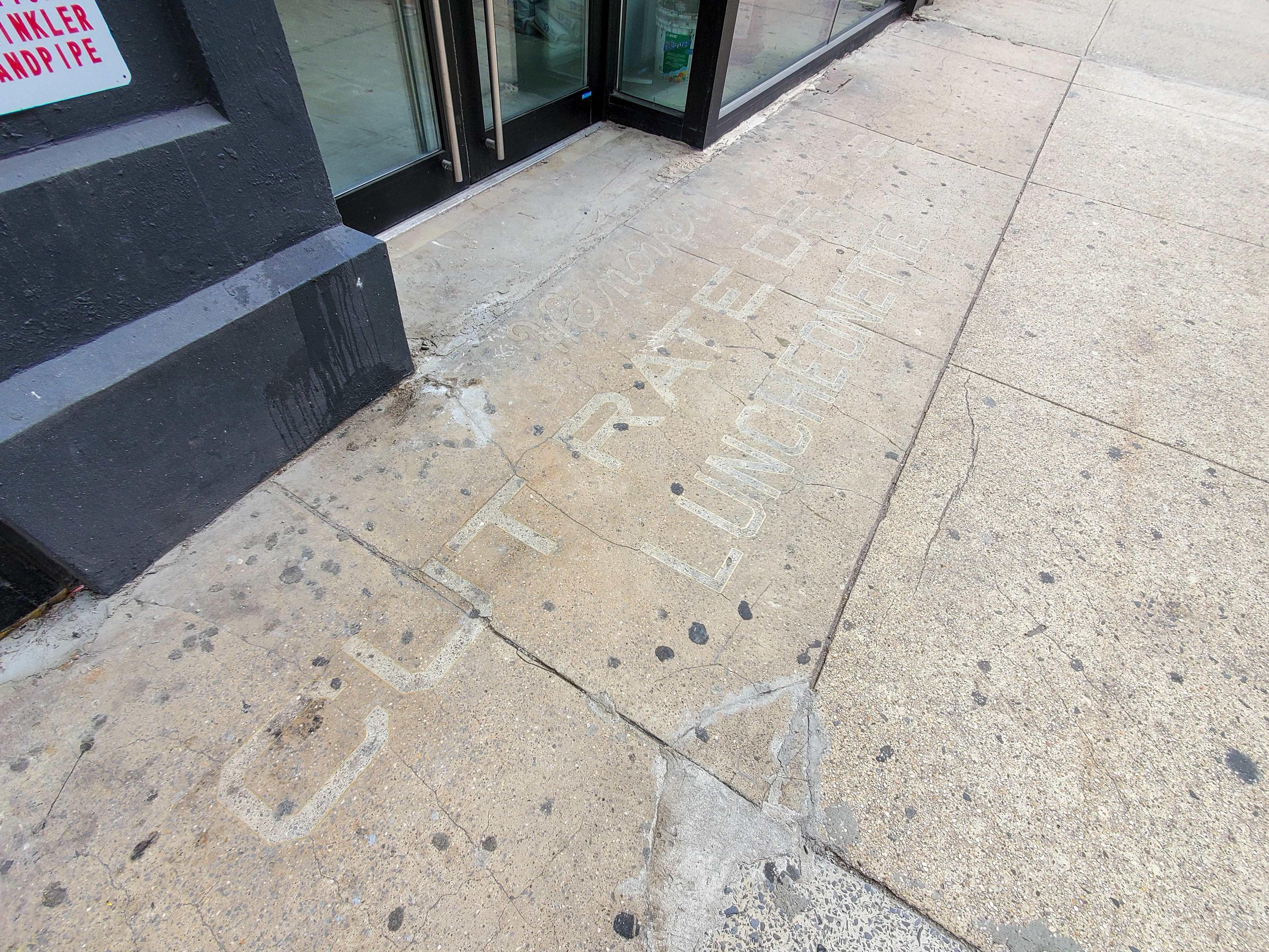 ghost sign on bridge street