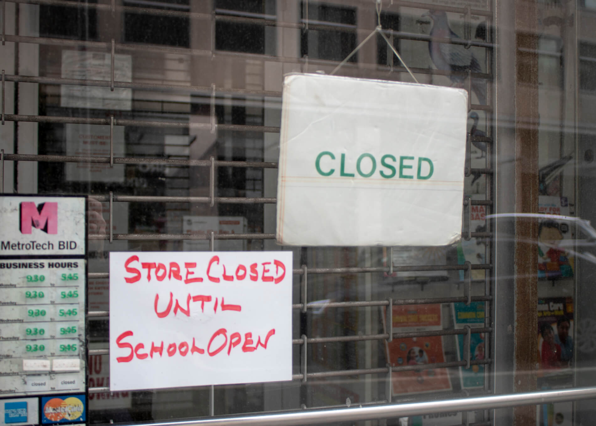 store closed