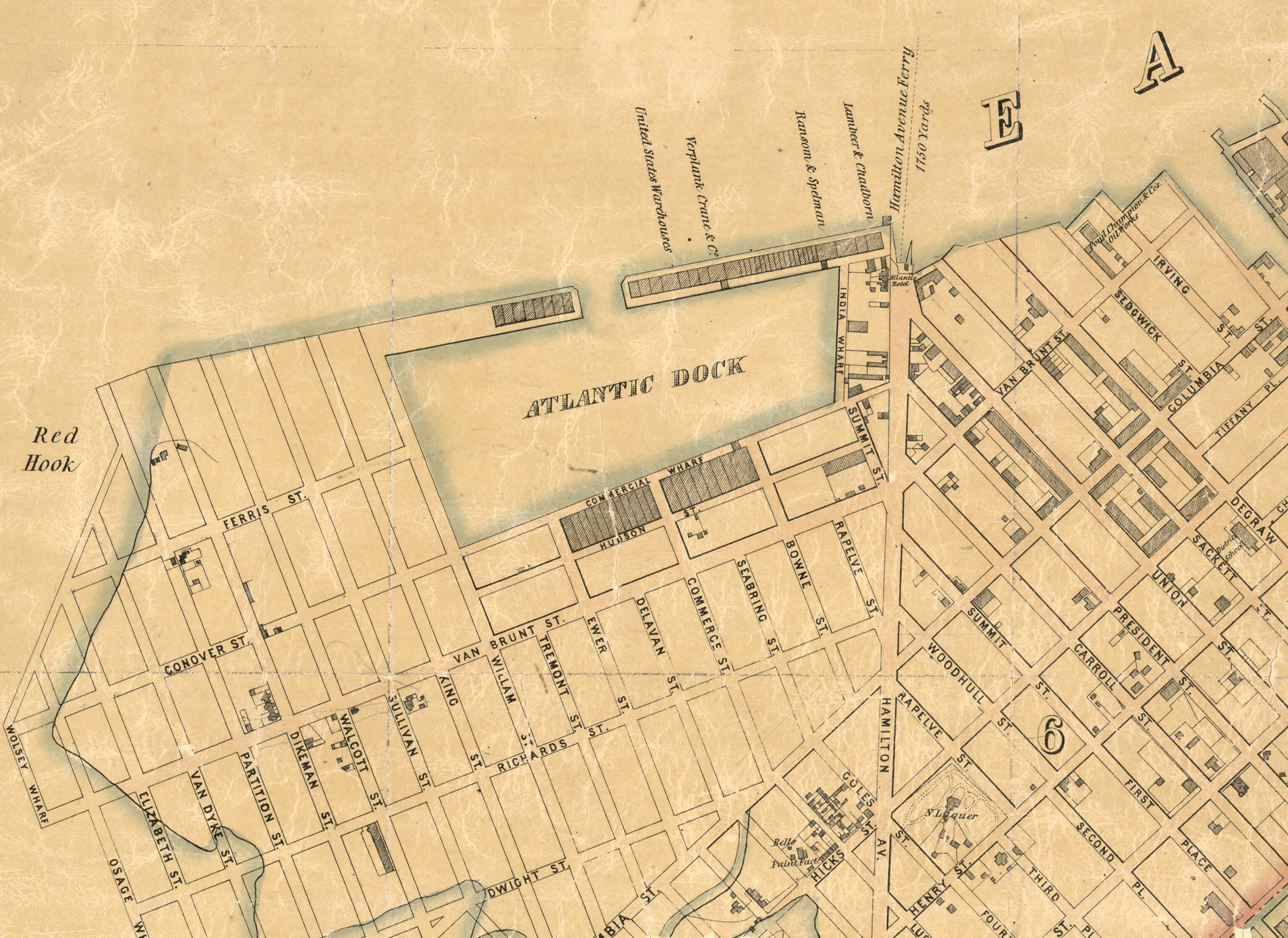 red hook brooklyn 1855