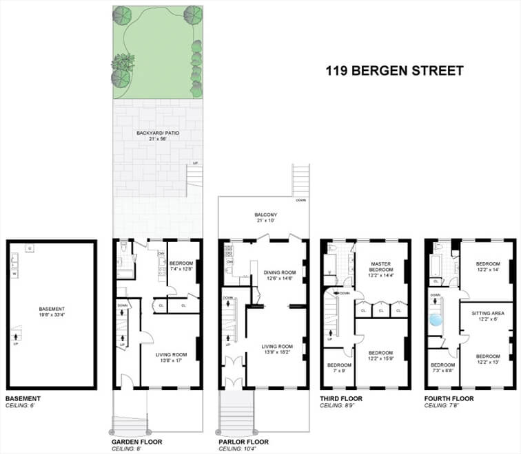 brooklyn floorplan