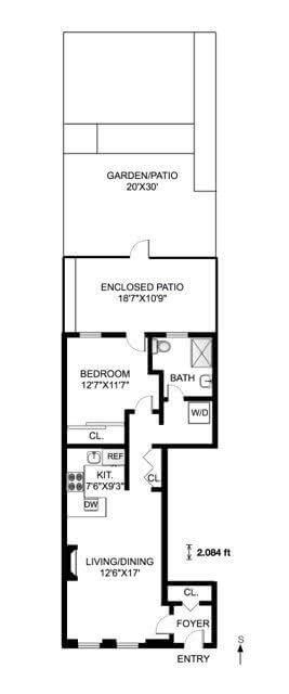 bed stuy floorplan