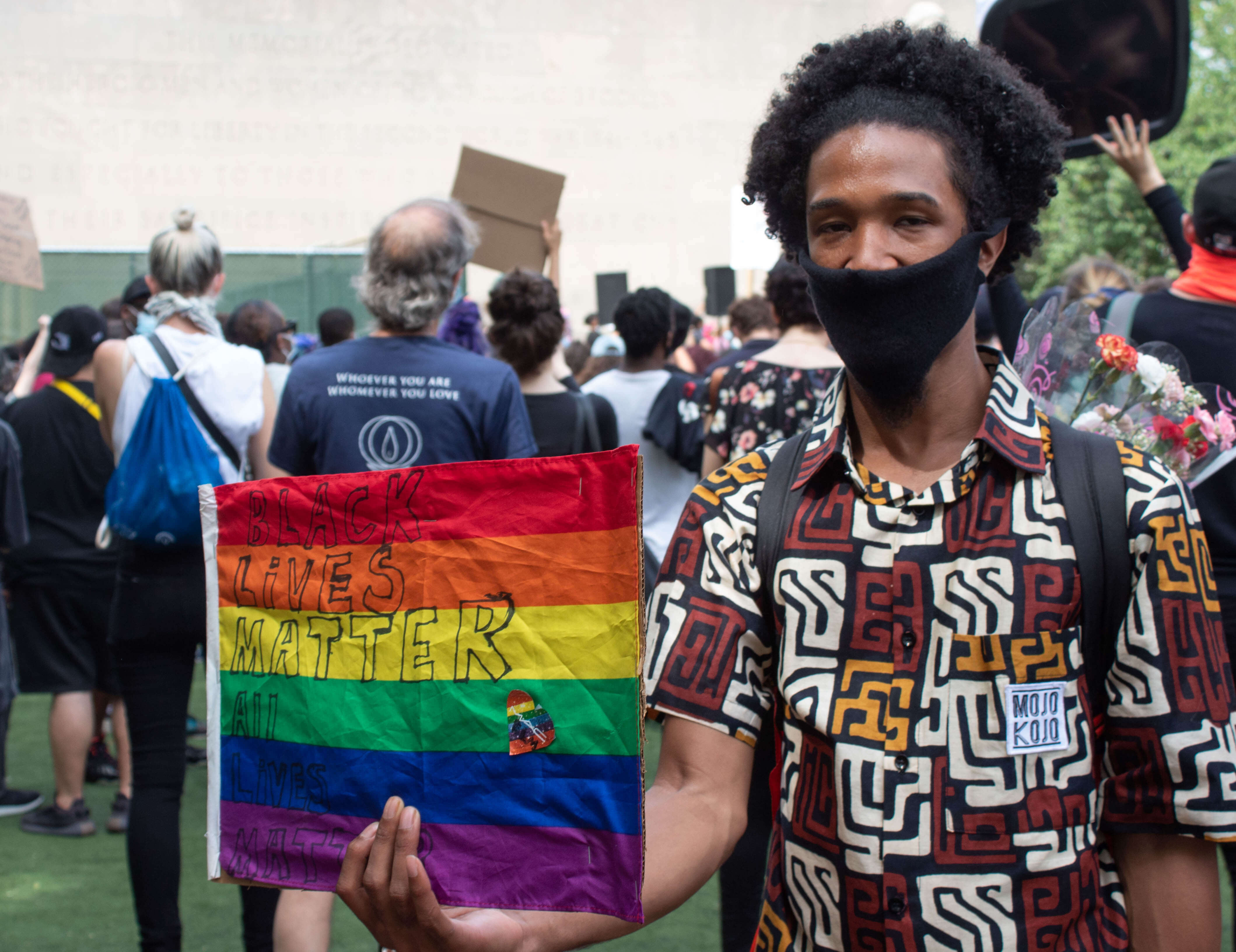 george floyd memorial black lives matter