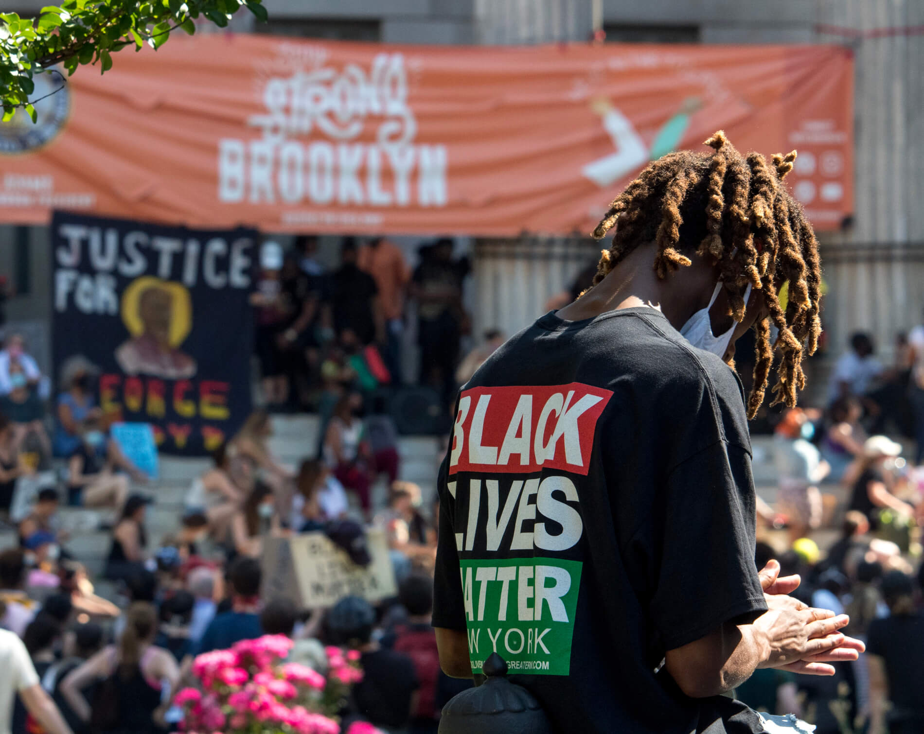 downtown brooklyn rally black lives matter
