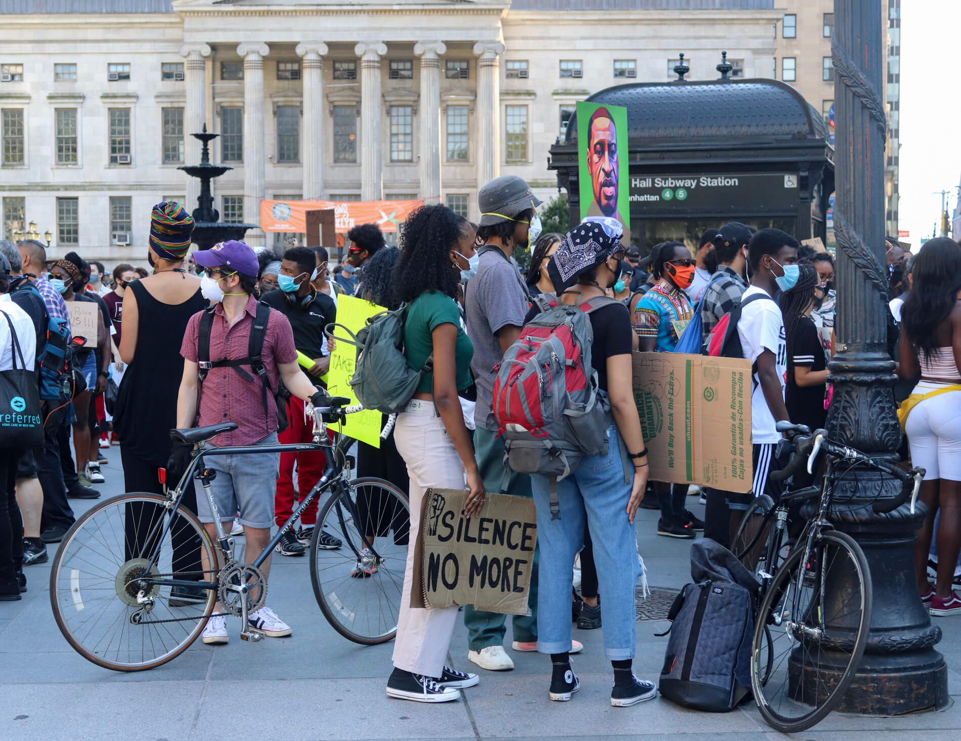 downtown brooklyn rally black lives matter