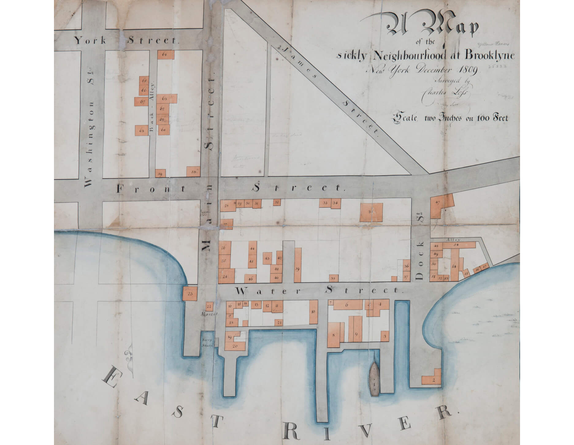 1809 map of dumbo yellow fever