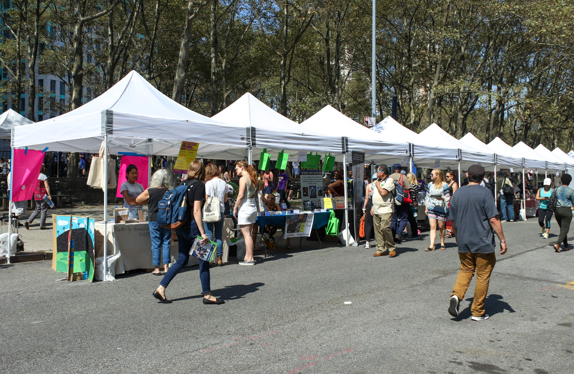 people attending the festival