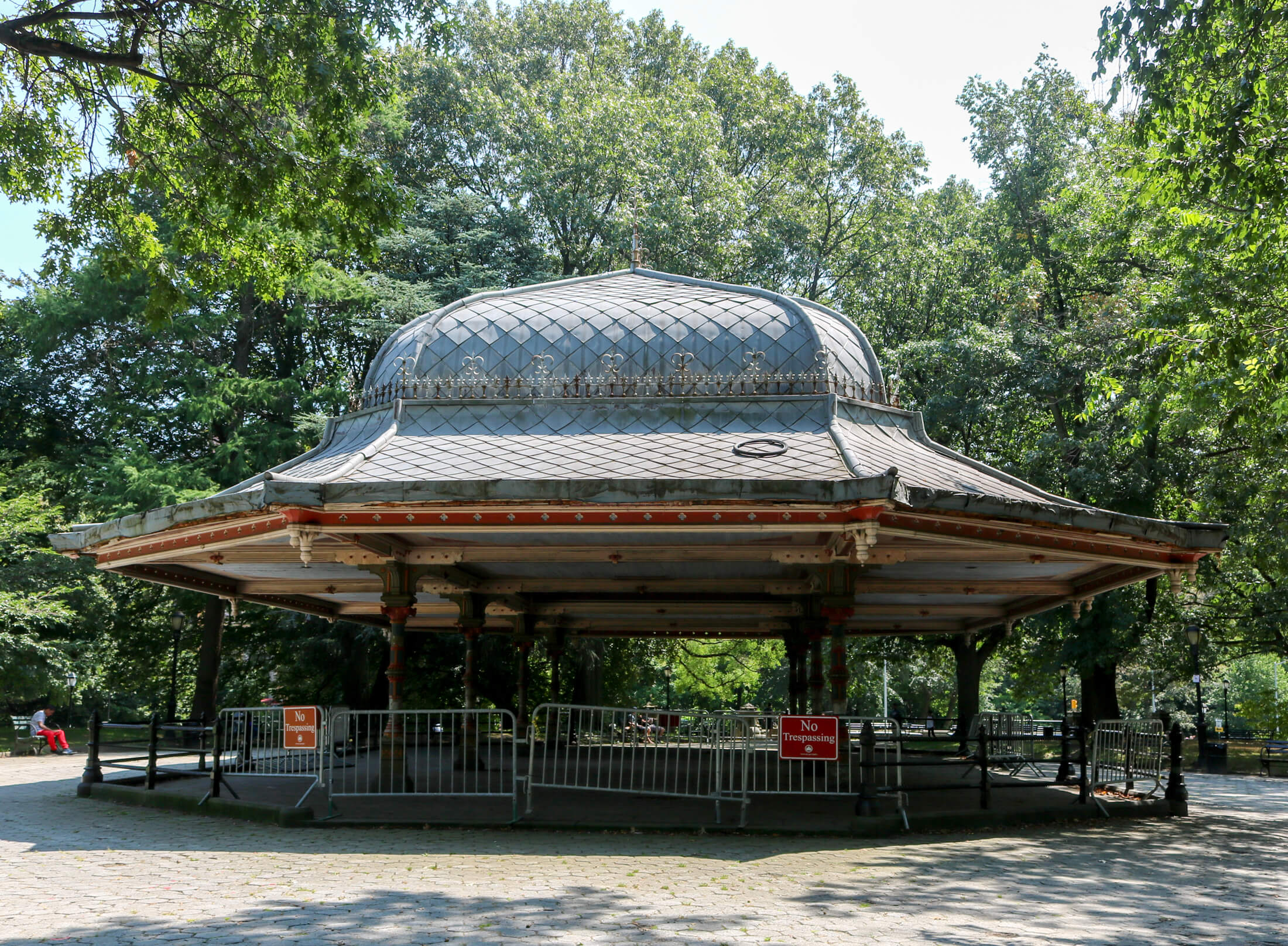 prospect park pavilion before restoration
