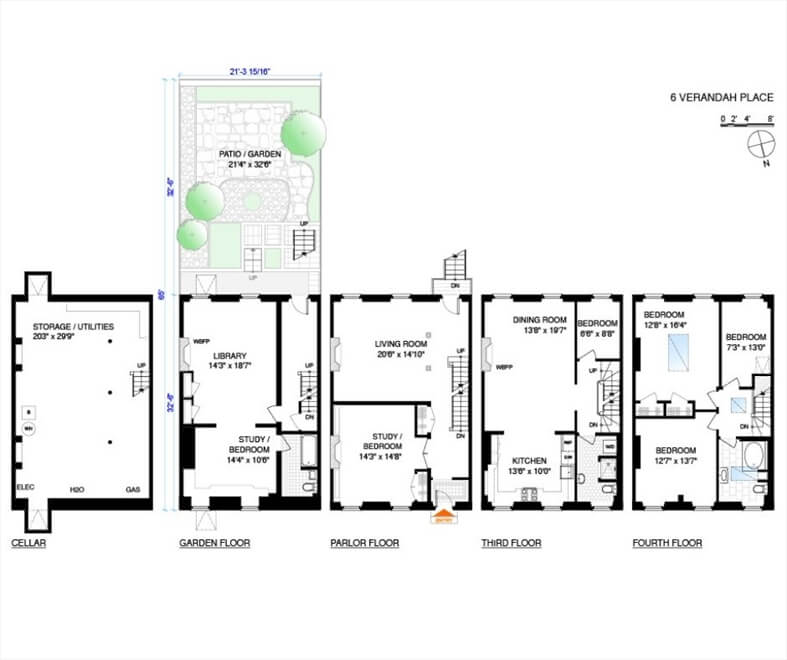 verandah place floorplan