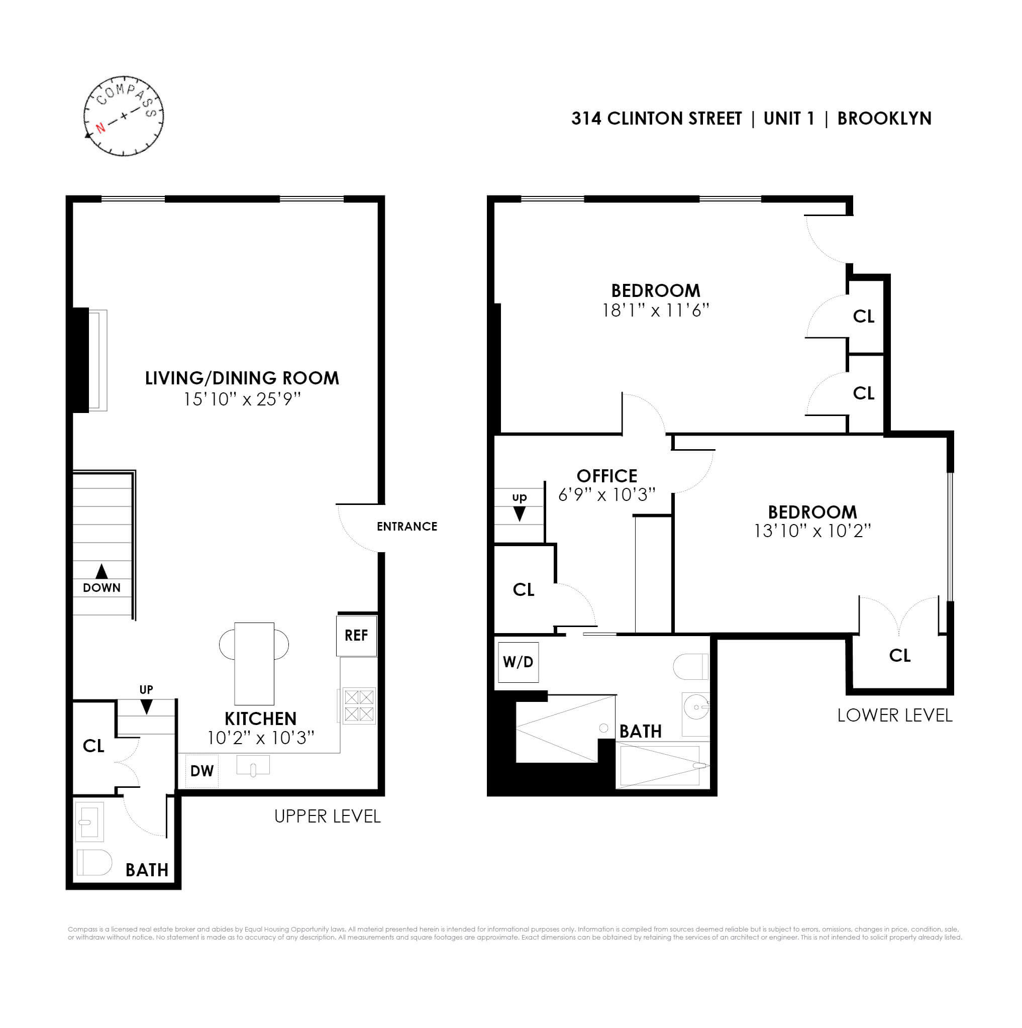 314 clinton street brooklyn floorplan